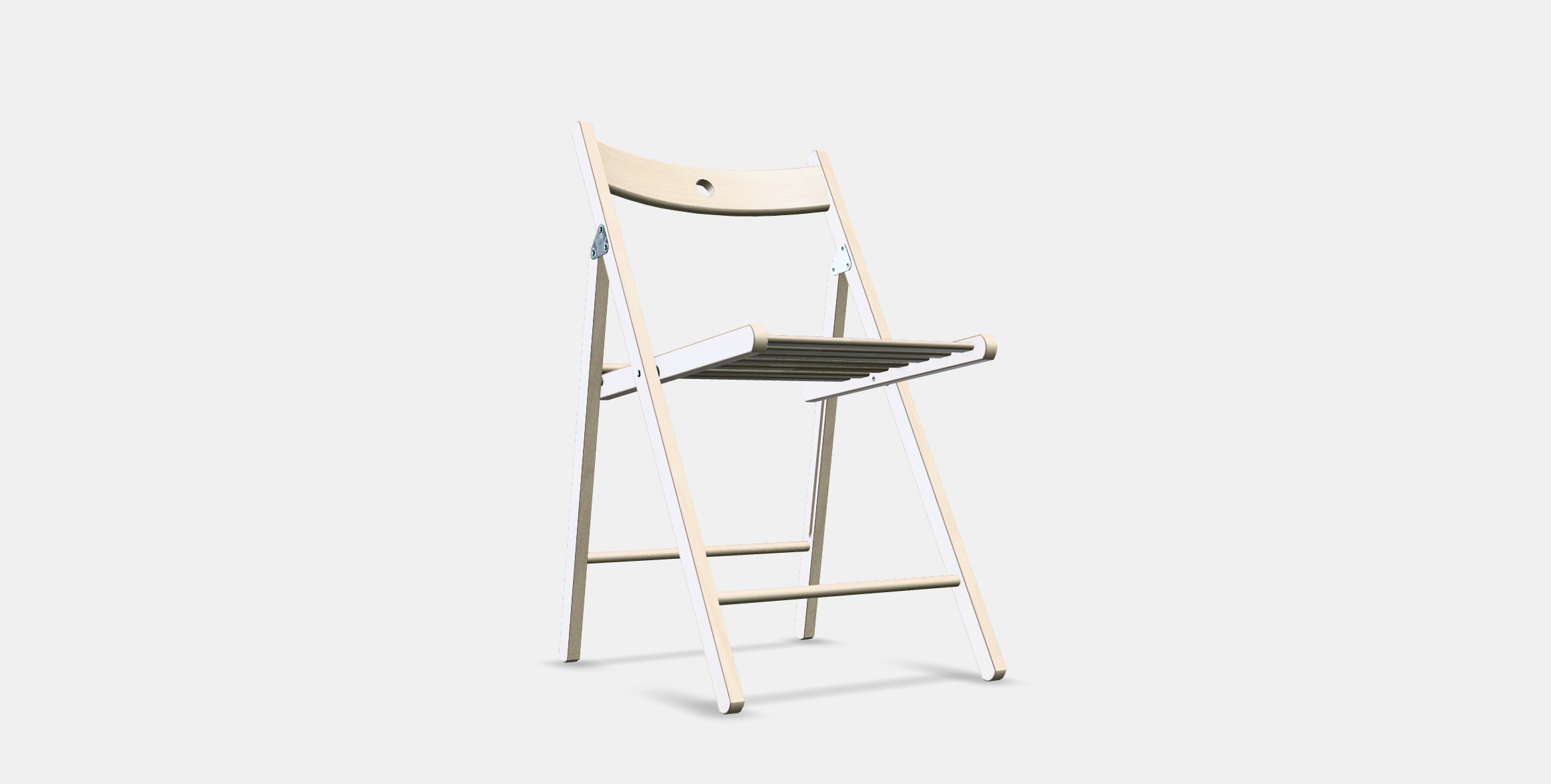 FROSVI Folding chair 2 Low-poly 3D model_3