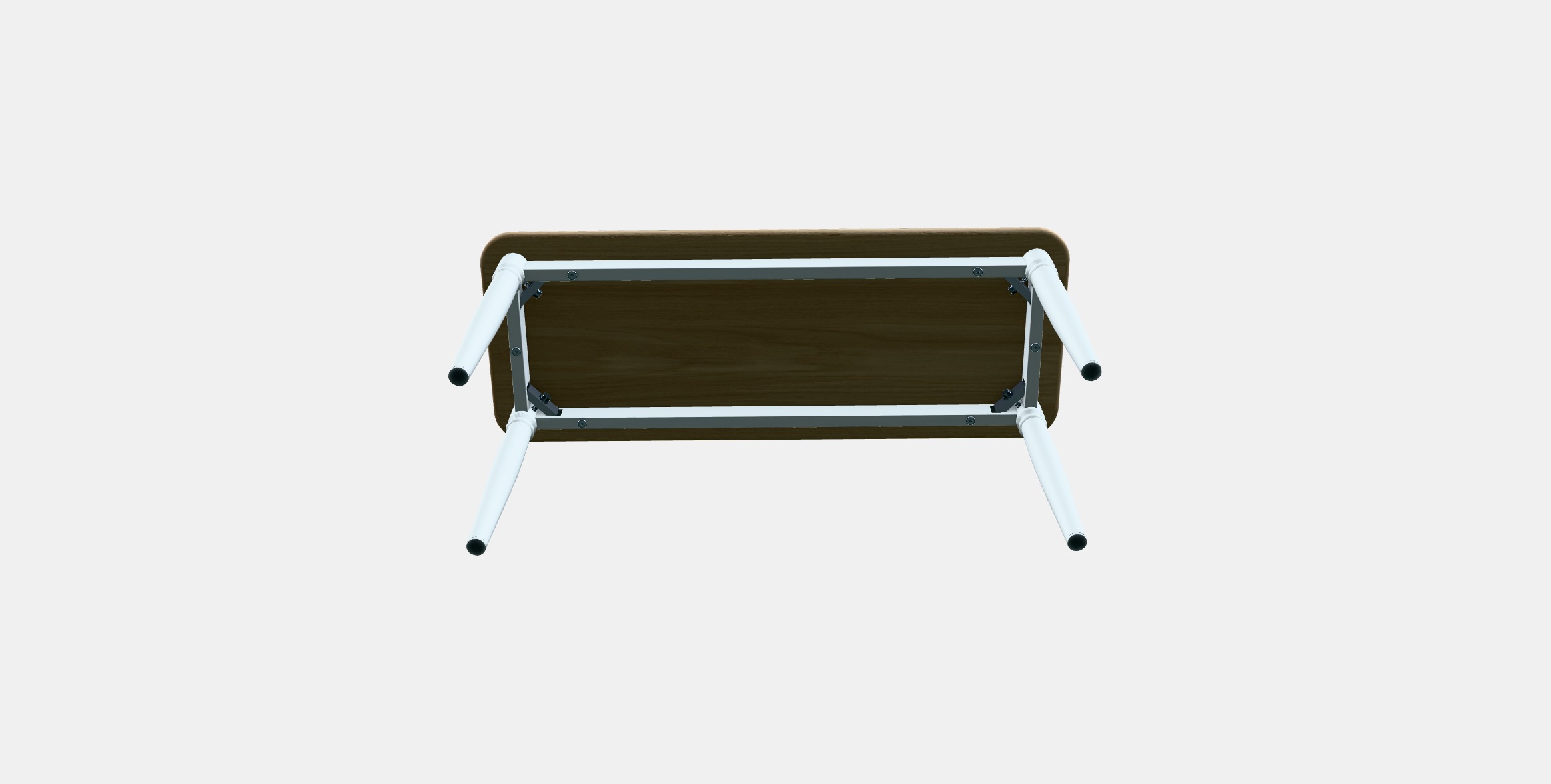 DANDERYD Bench Low-poly 3D model_8