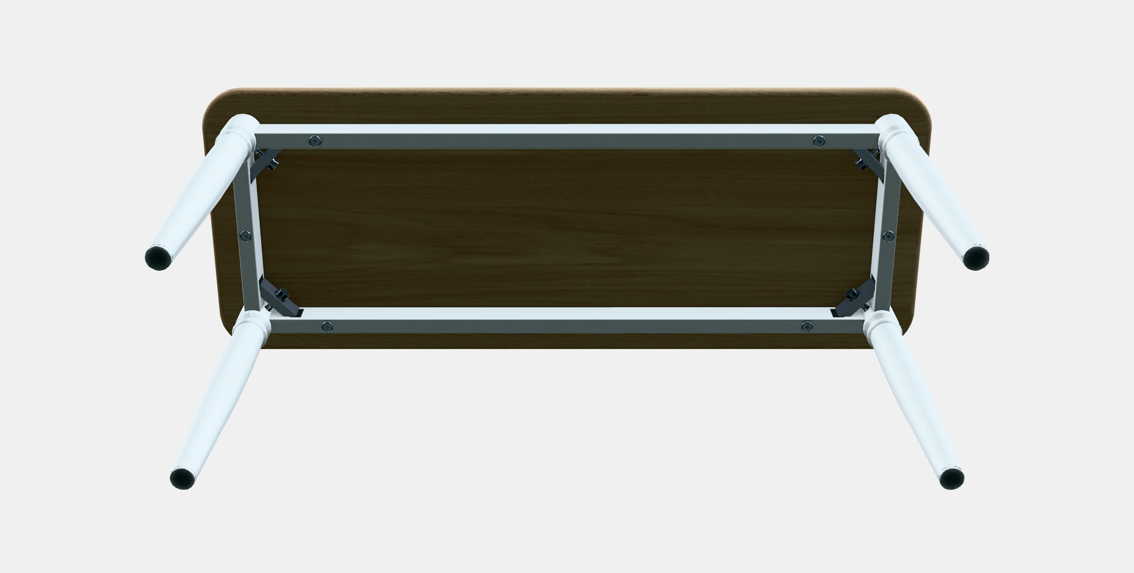 DANDERYD Bench Low-poly 3D model_9