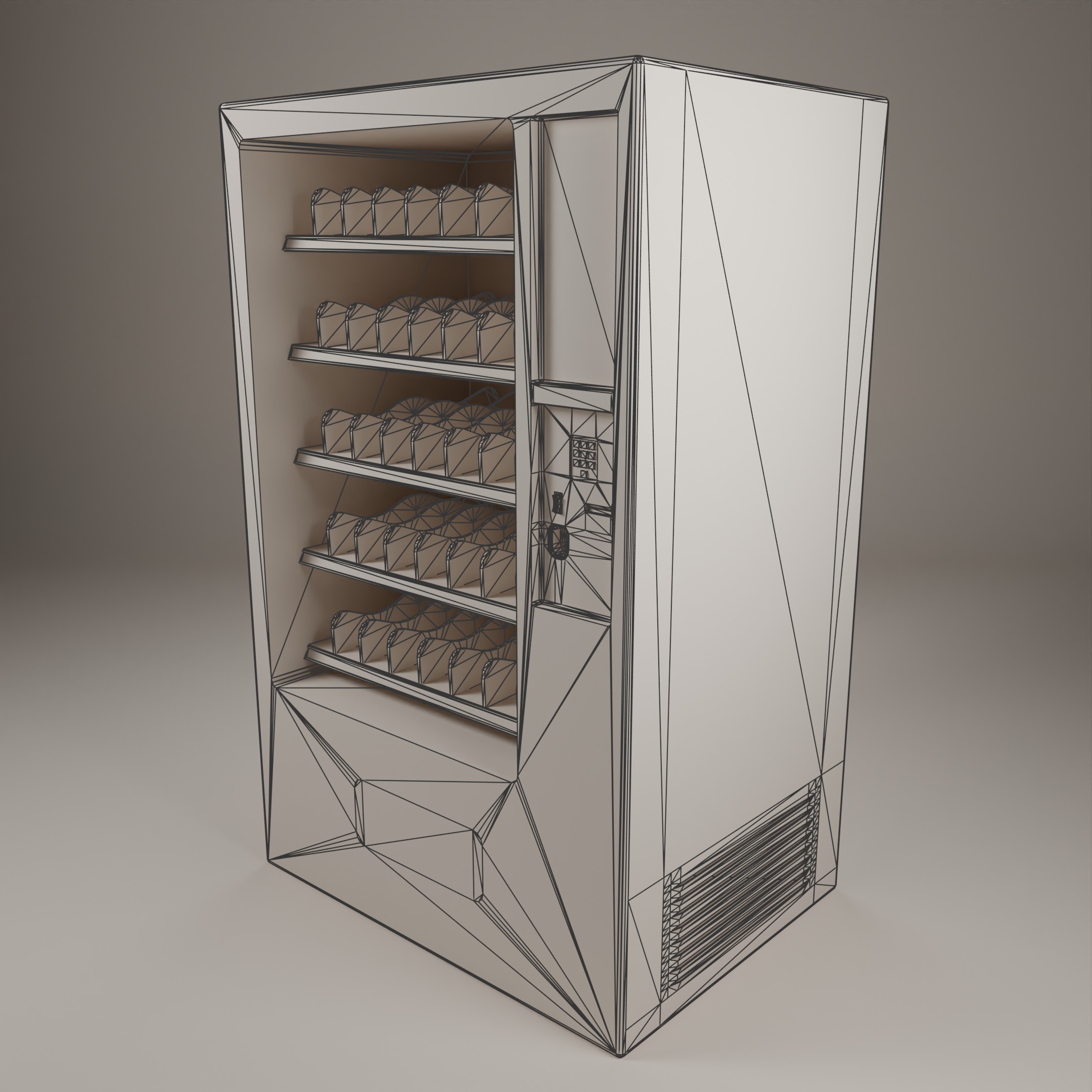 Vending Machine 3D model_5