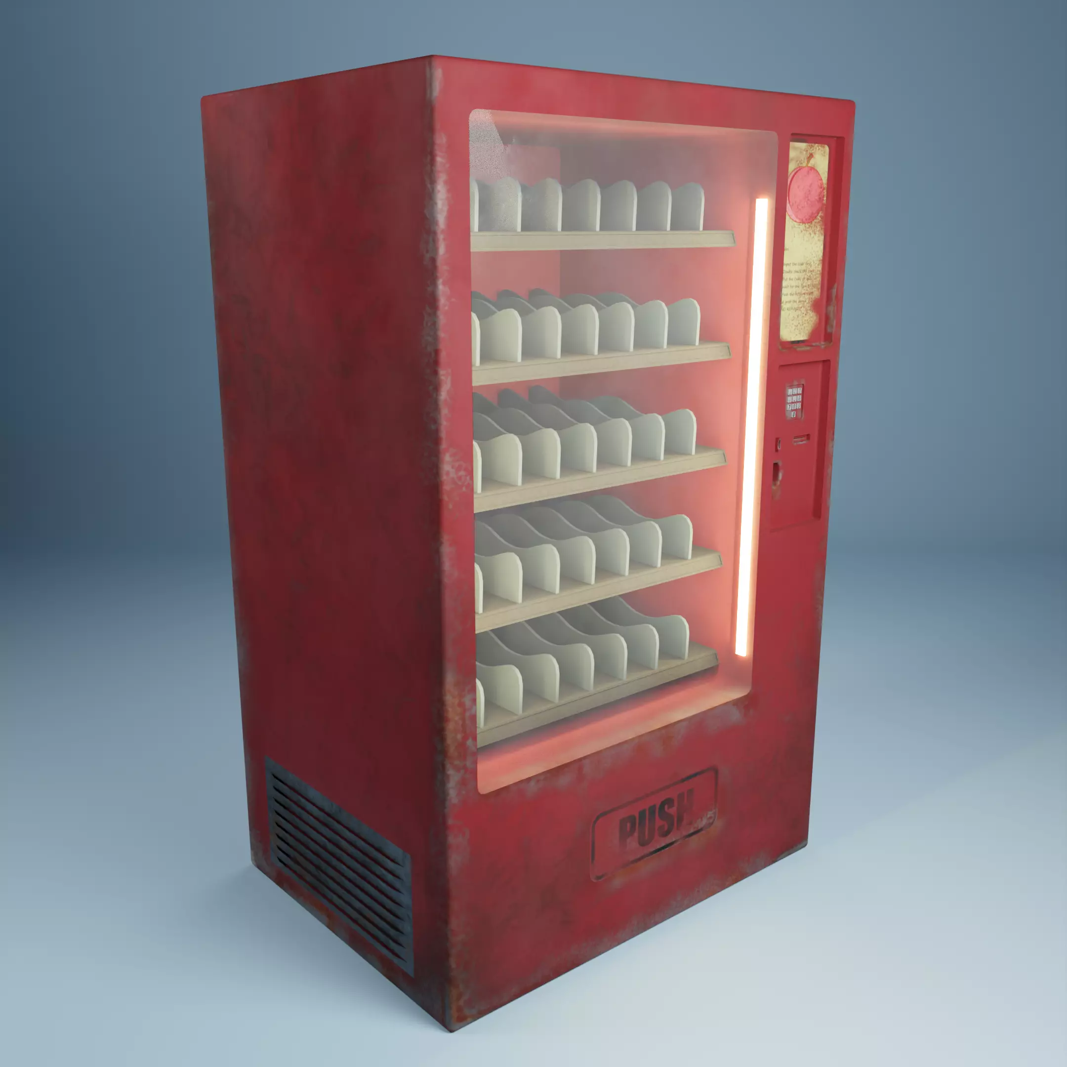 Vending Machine 3D model_0