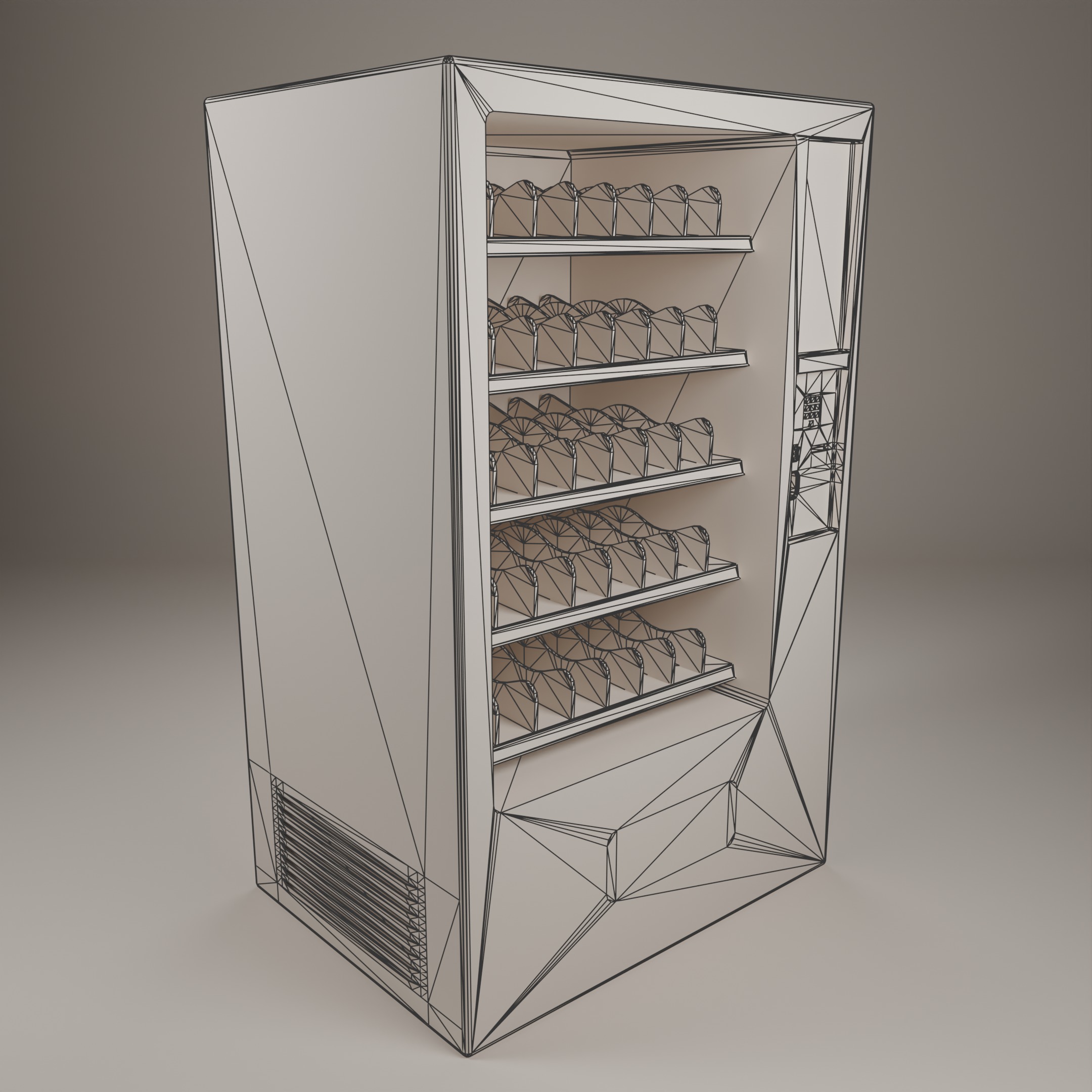 Vending Machine 3D model_4