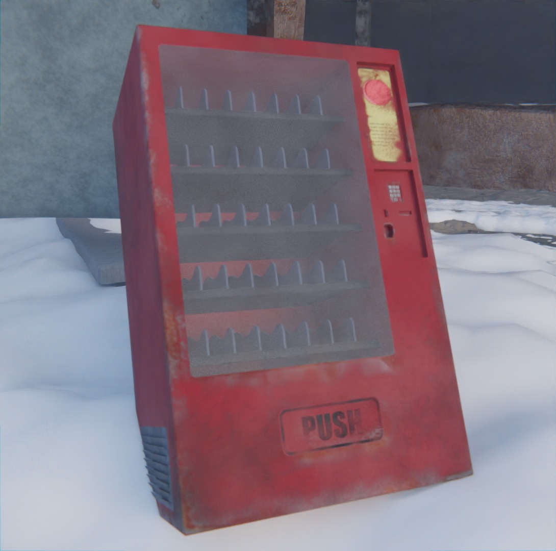Vending Machine 3D model_3