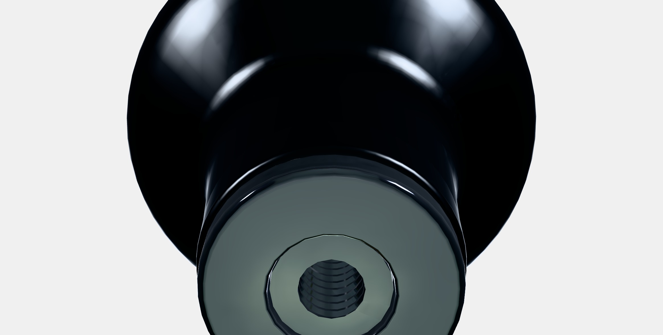 KLINGSTORP Knob 1 Low-poly 3D model_9