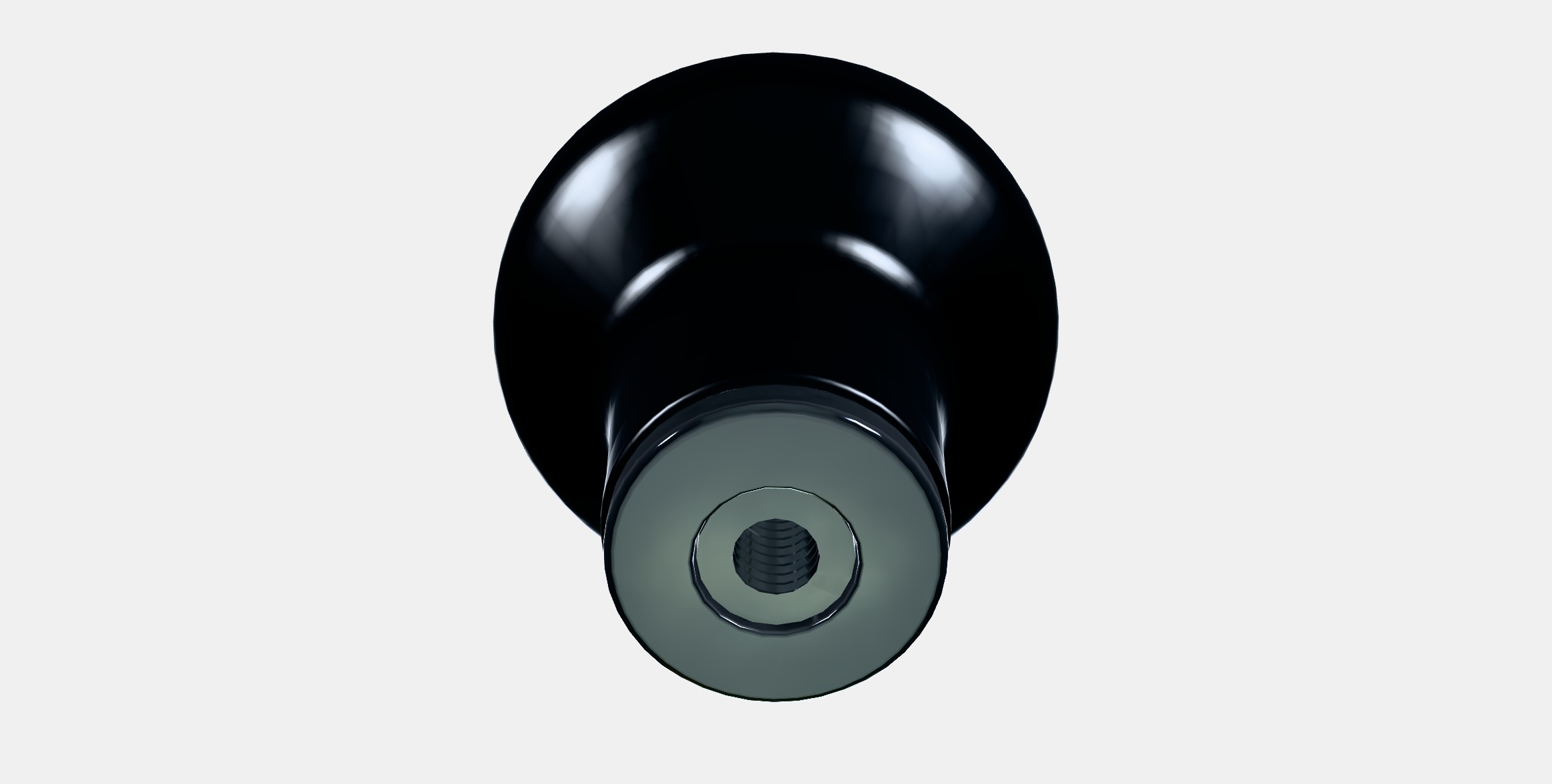 KLINGSTORP Knob 1 Low-poly 3D model_6