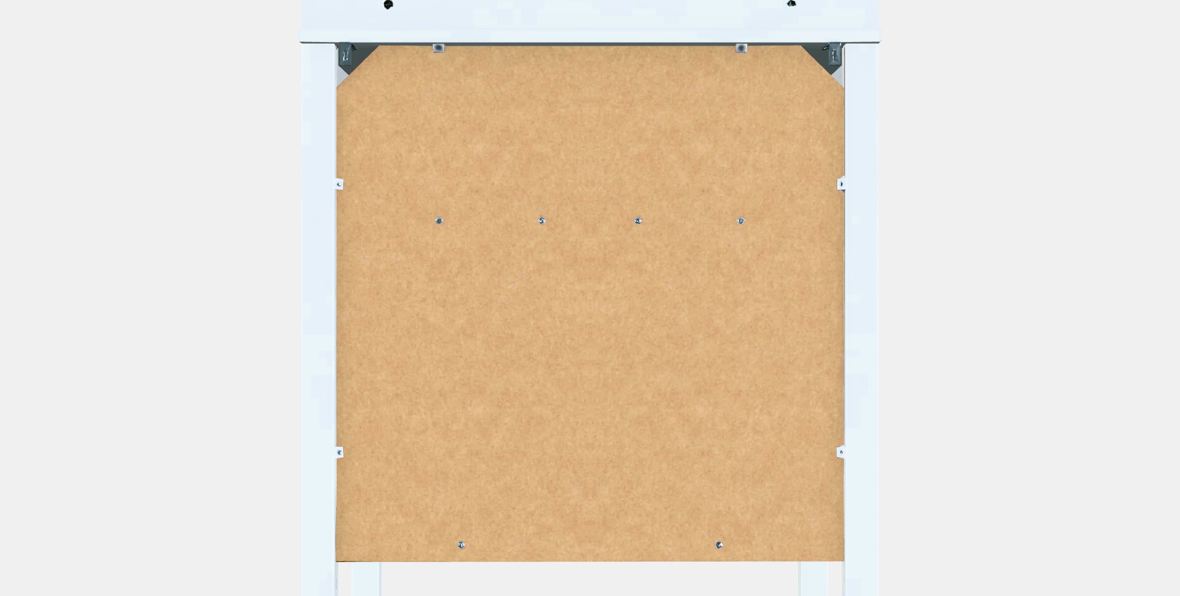 SUNDVIK Changing table-chest of drawers Low-poly 3D model_15