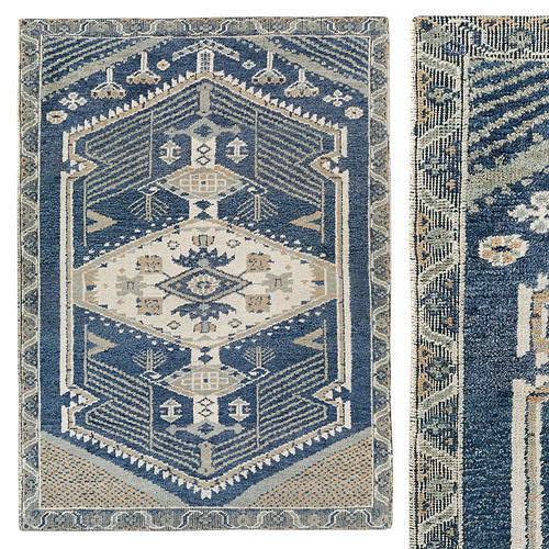  Akira Hand-Knotted Rug 3D model