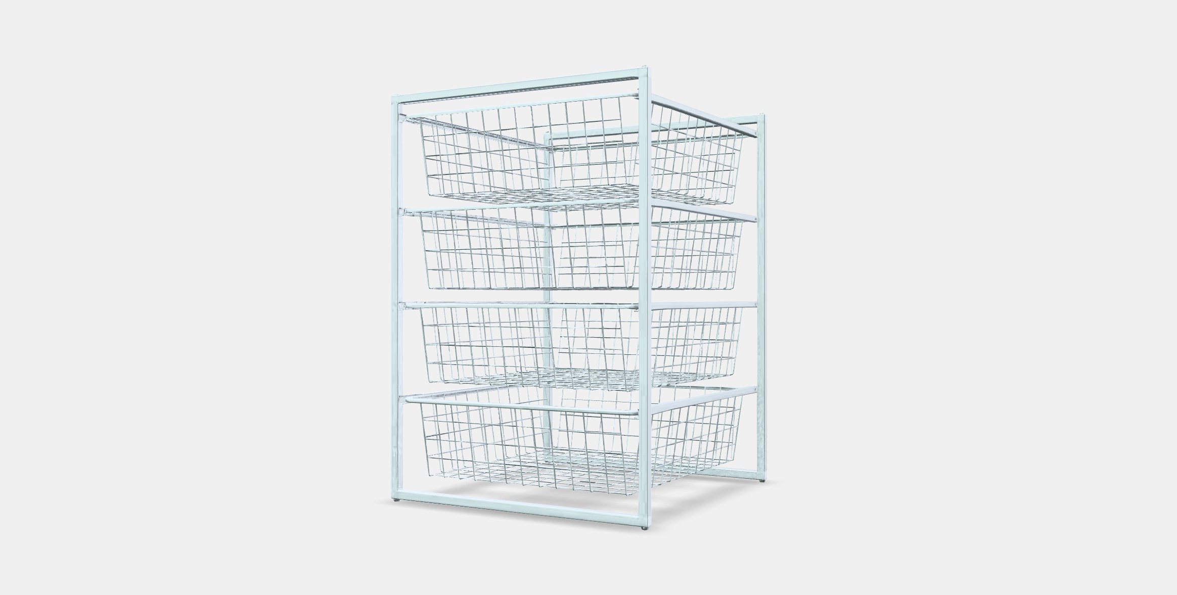JONAXEL Storage combination 6 Low-poly 3D model_11
