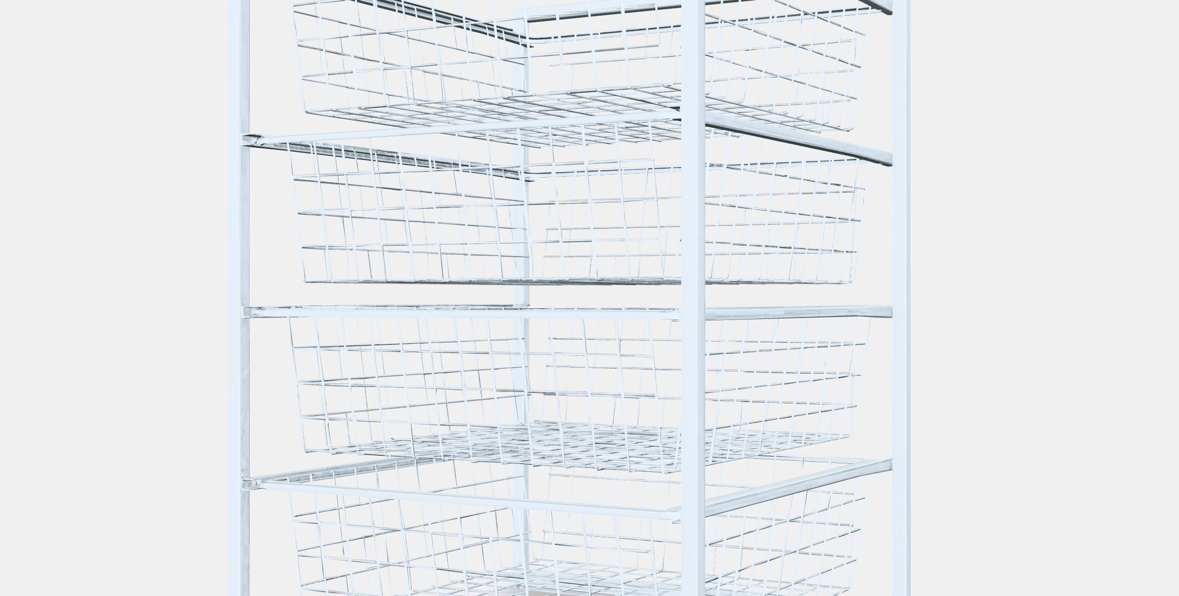 JONAXEL Storage combination 6 Low-poly 3D model_5