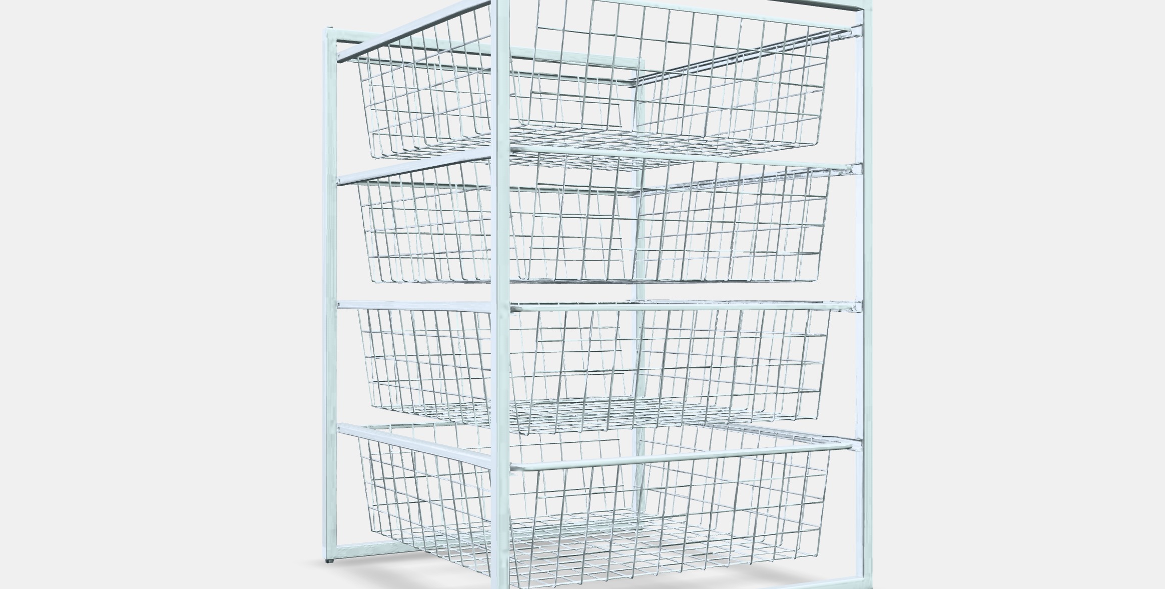 JONAXEL Storage combination 6 Low-poly 3D model_14