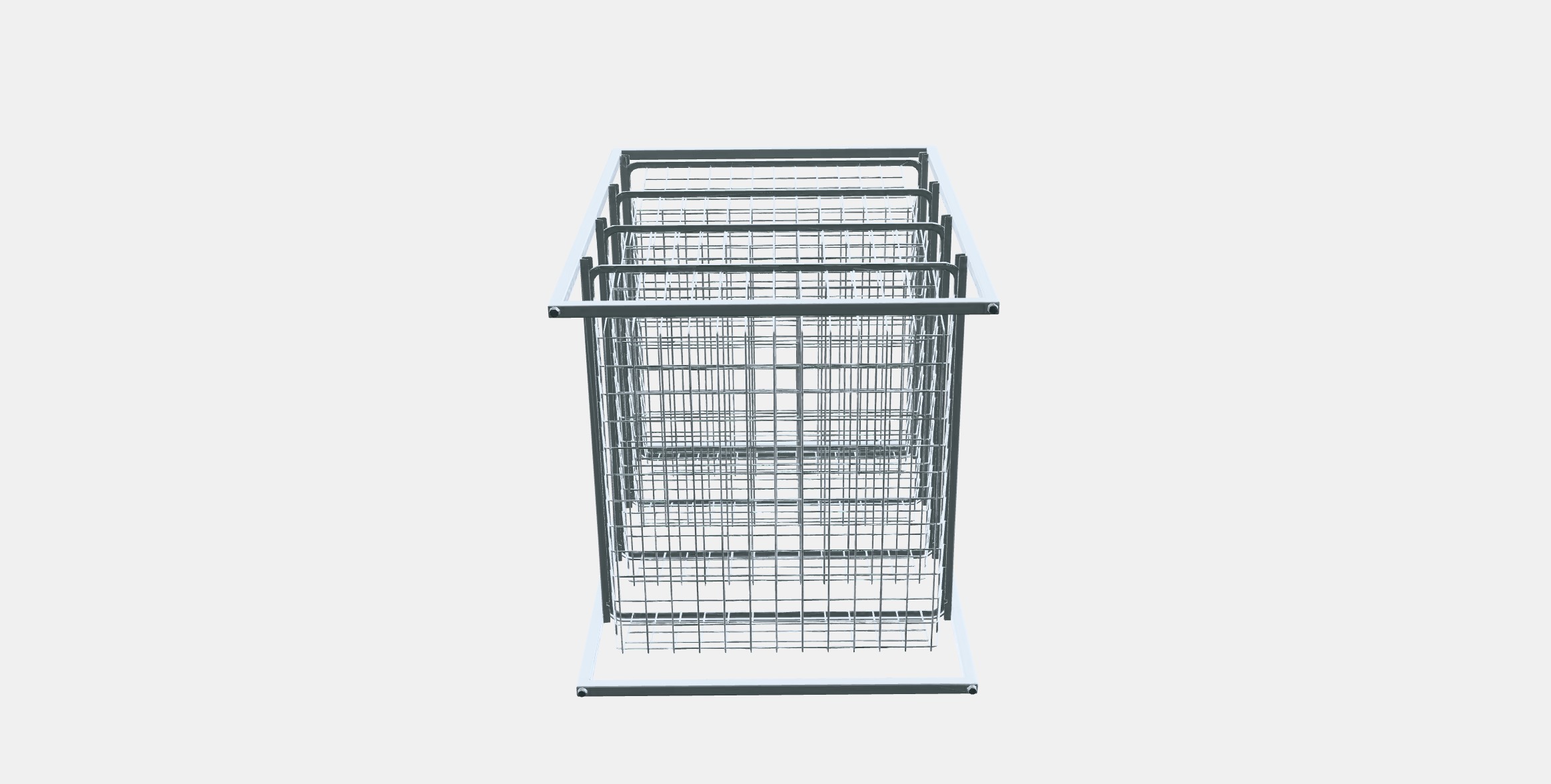 JONAXEL Storage combination 6 Low-poly 3D model_6