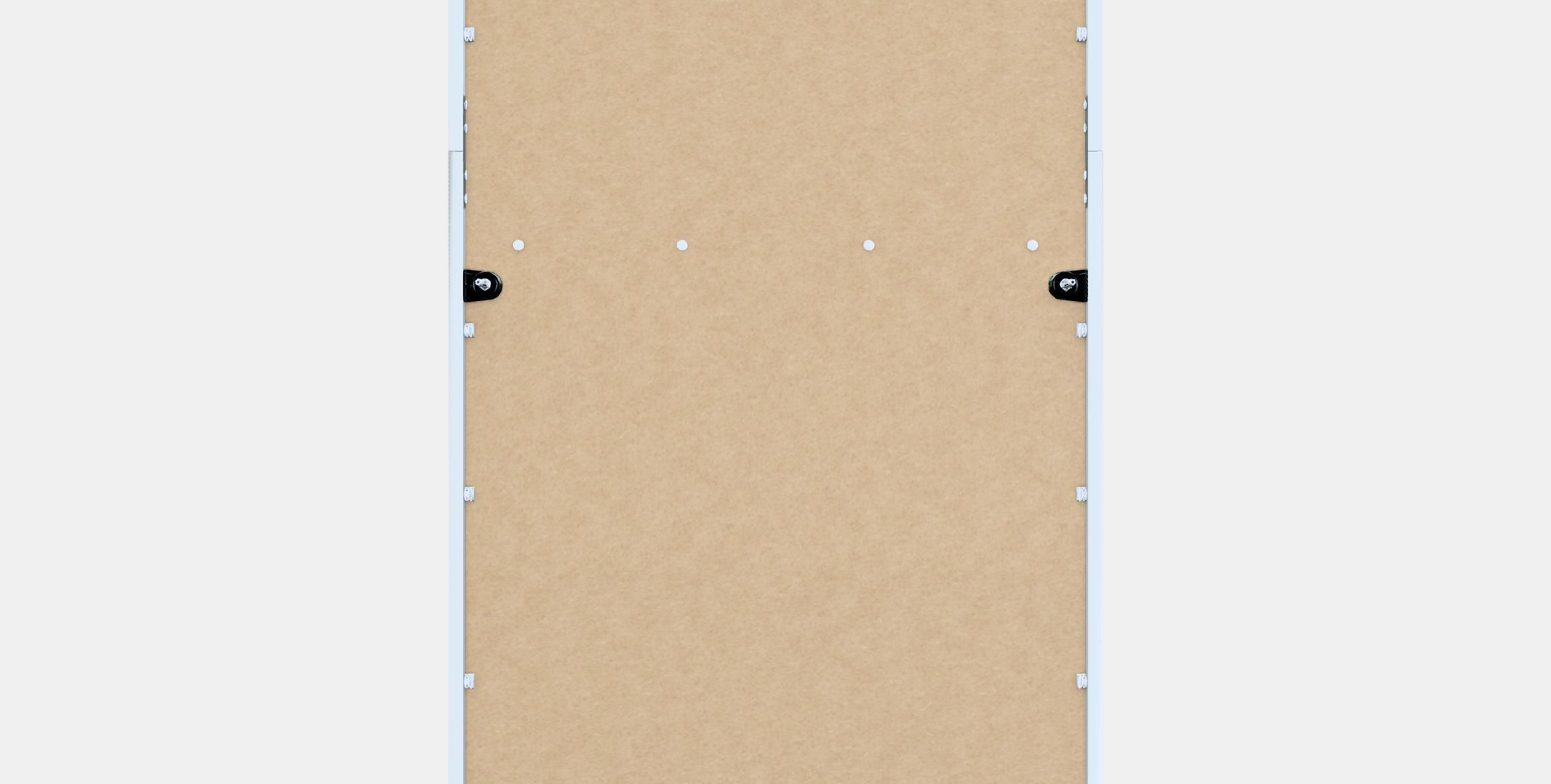 HAUGA Cabinet with 2 doors 1 Low-poly 3D model_15