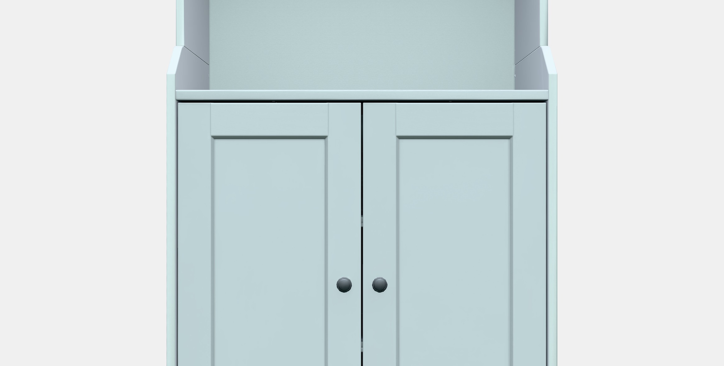 HAUGA Cabinet with 2 doors 1 Low-poly 3D model_11