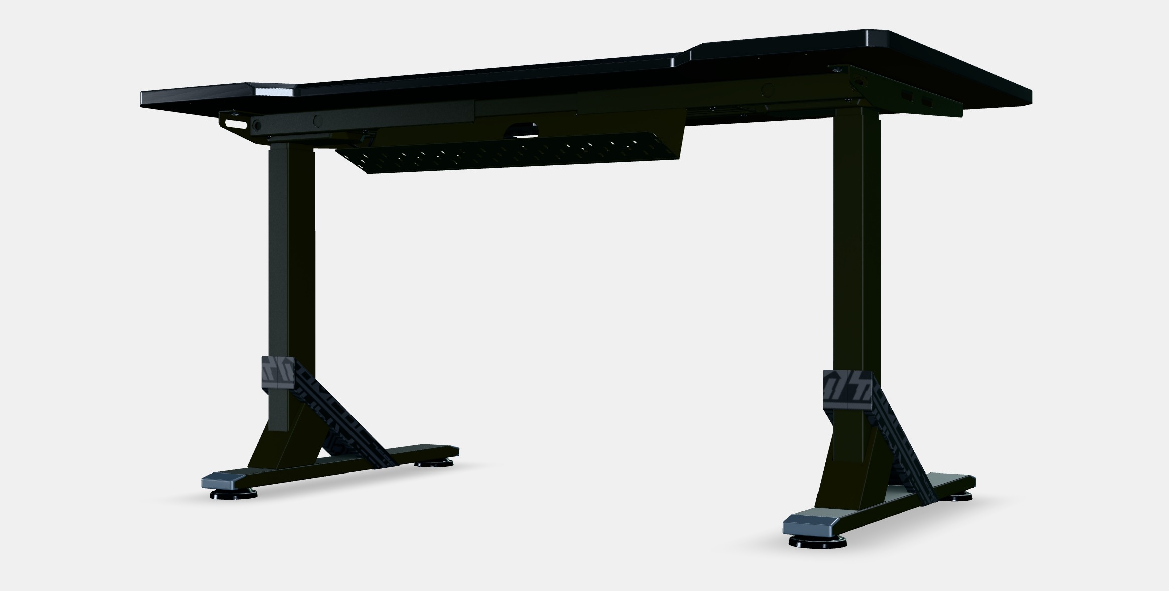 UPPSPEL Gaming desk 1 Low-poly 3D model_6