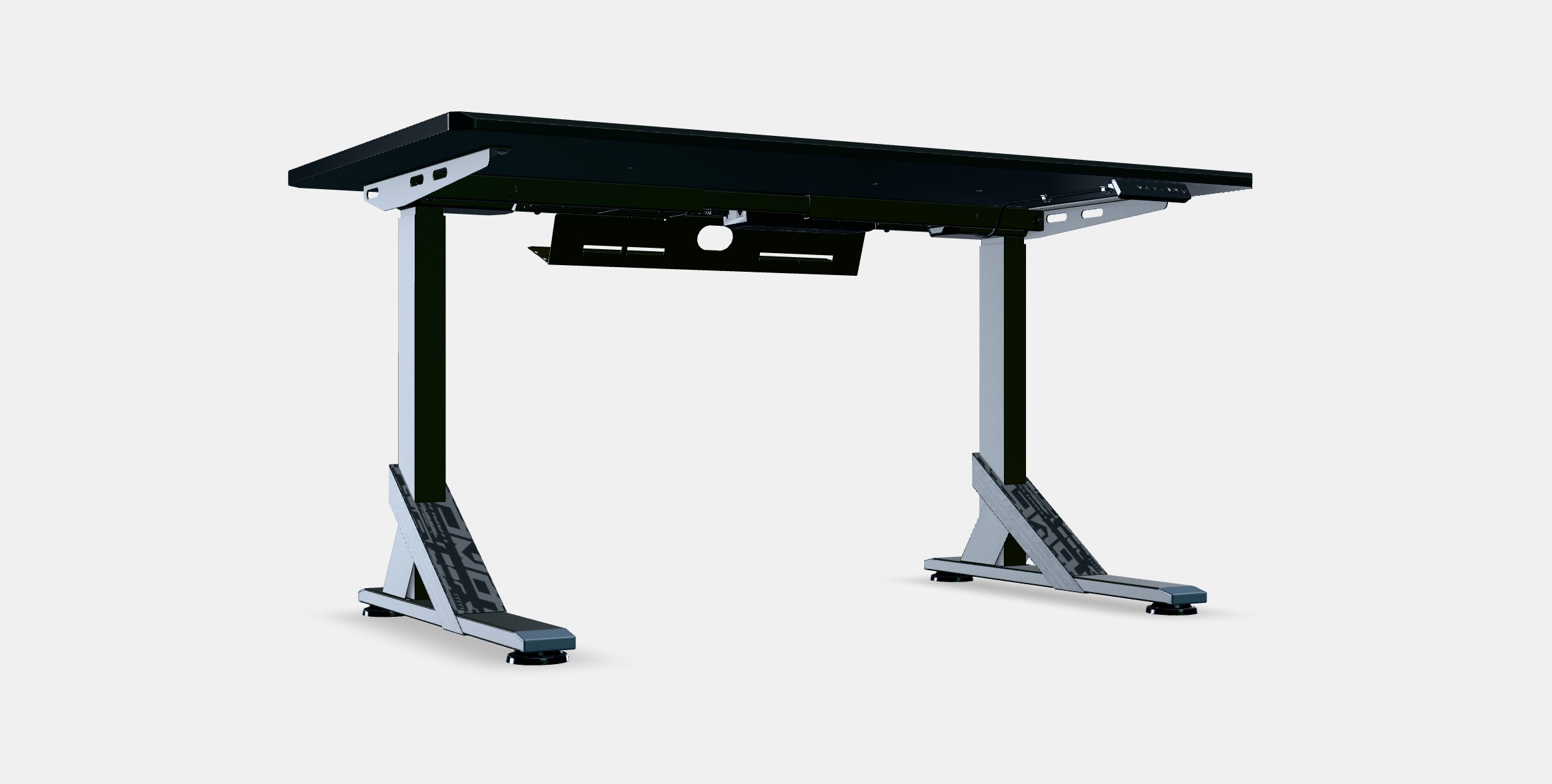 UPPSPEL Gaming desk 1 Low-poly 3D model_8