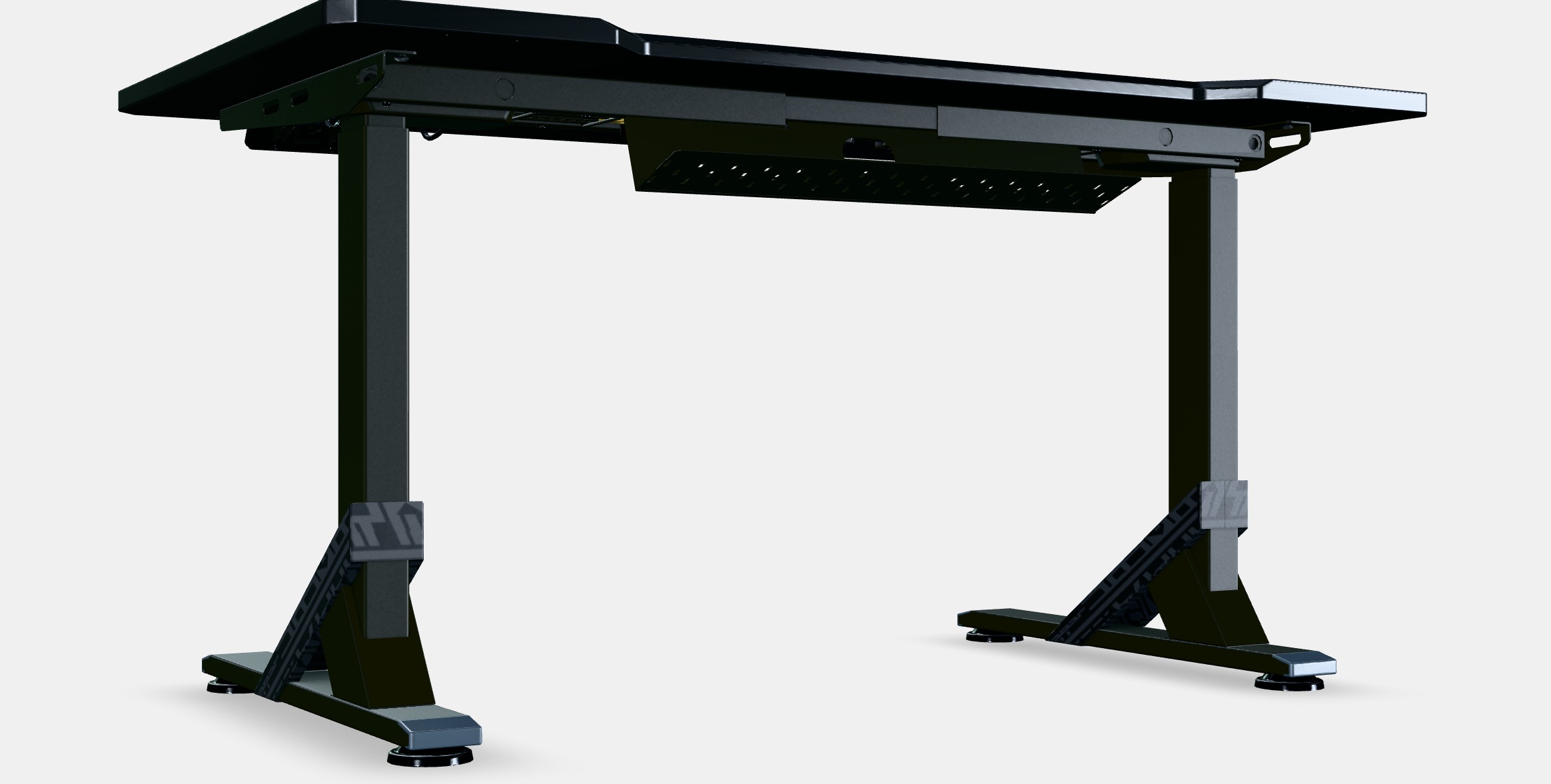 UPPSPEL Gaming desk 1 Low-poly 3D model_3