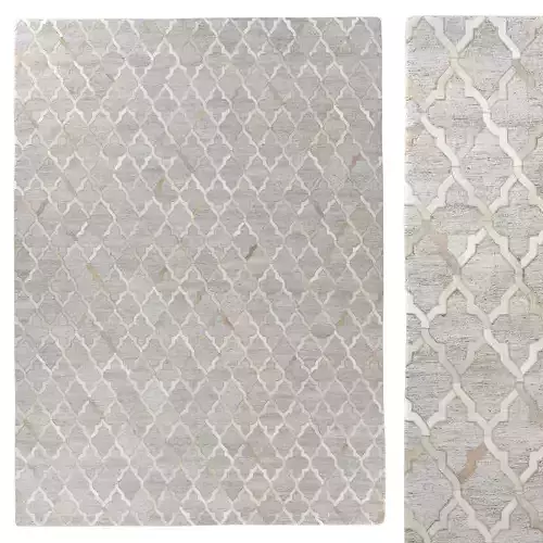 Spruce Rug in Natural 3D model