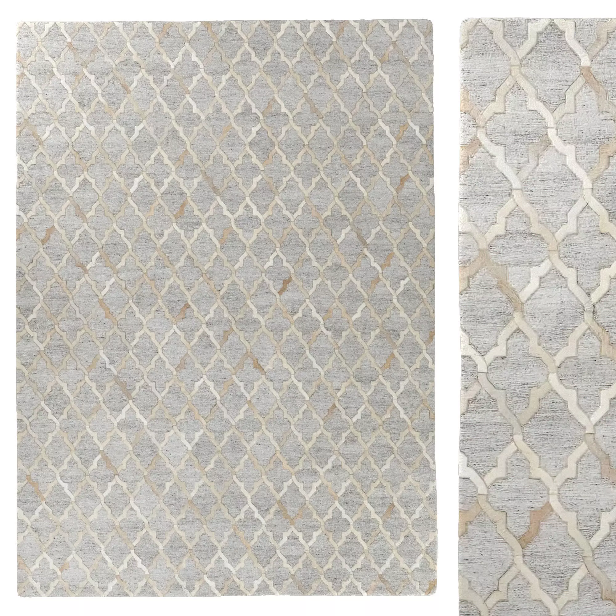 Spruce Rug in Natural 3D model_0
