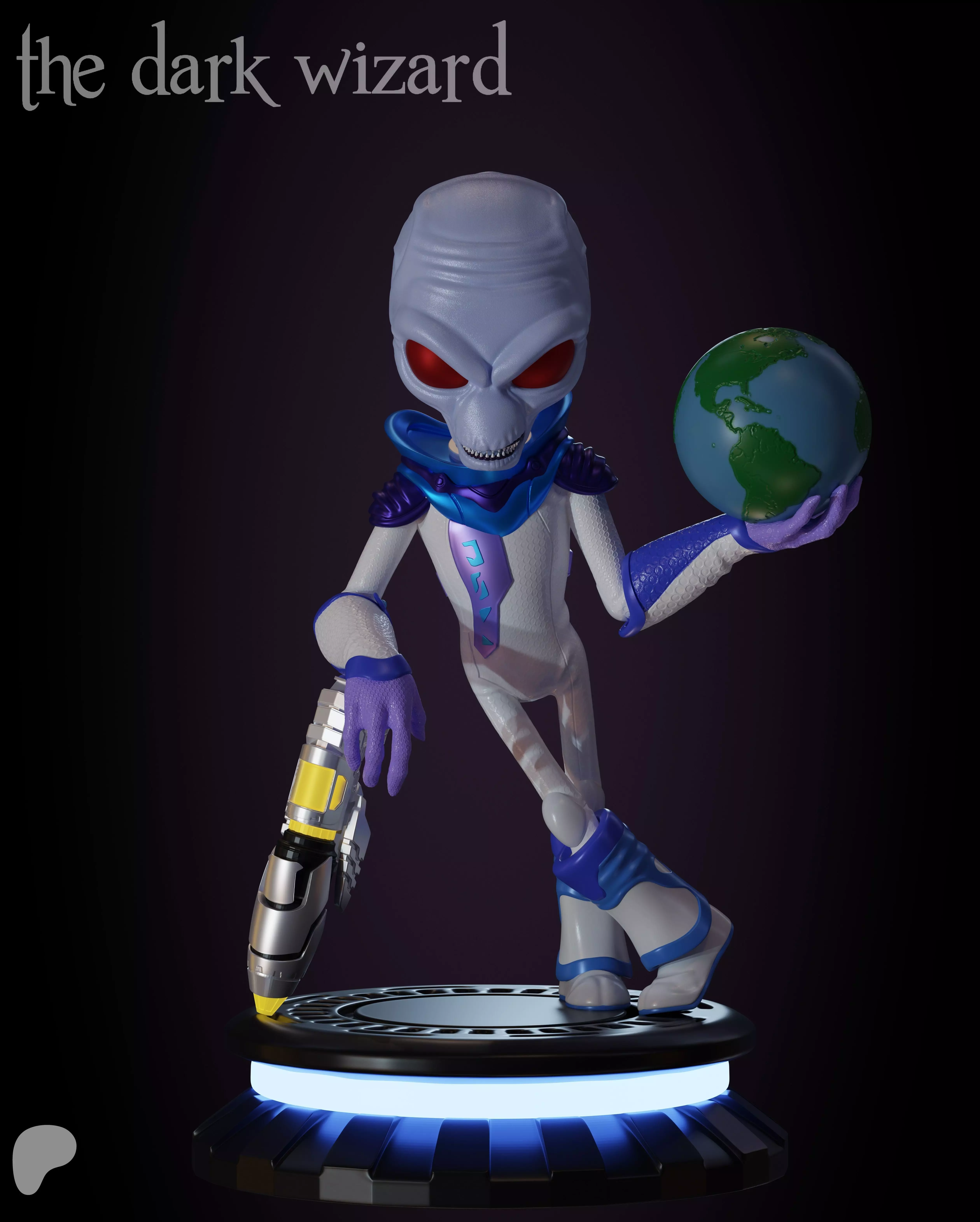 destroy all humans kripto 137 3D print model