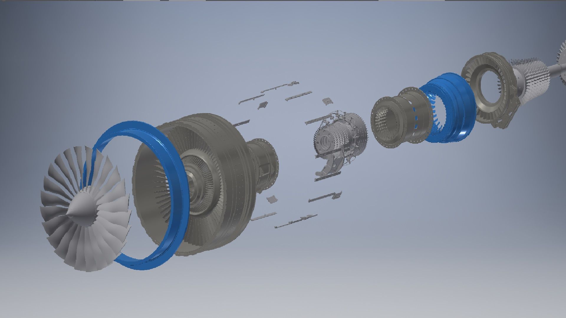 jet engine asm 3d model 3D model_13