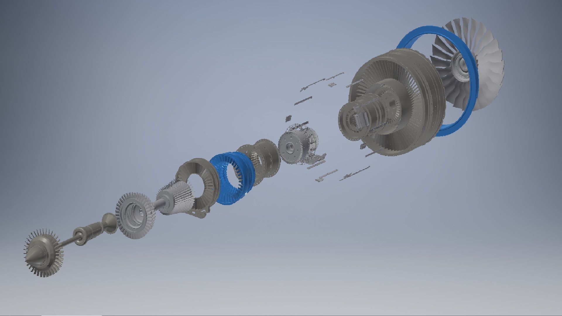 jet engine asm 3d model 3D model_8