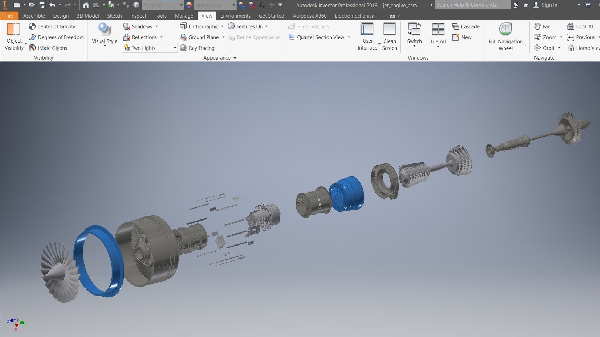 jet engine asm 3d model 3D model_10