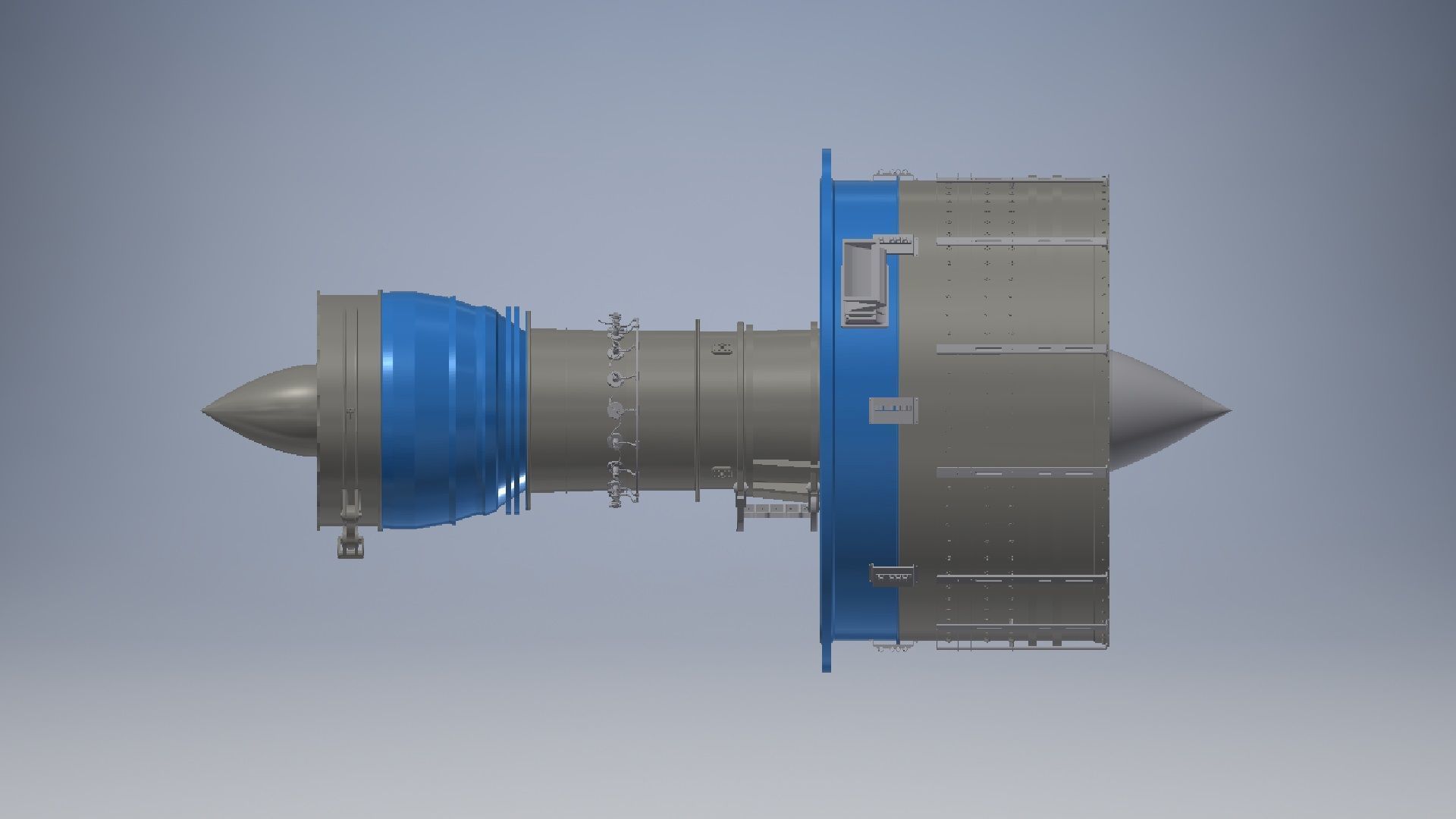 jet engine asm 3d model 3D model_23