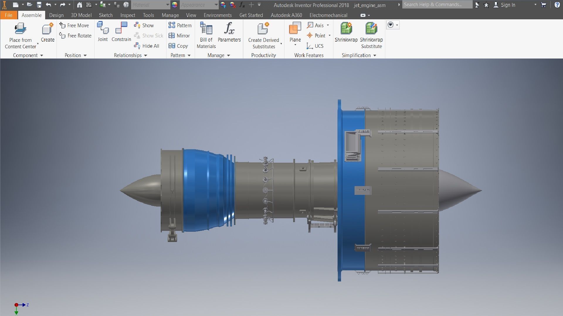 jet engine asm 3d model 3D model_19