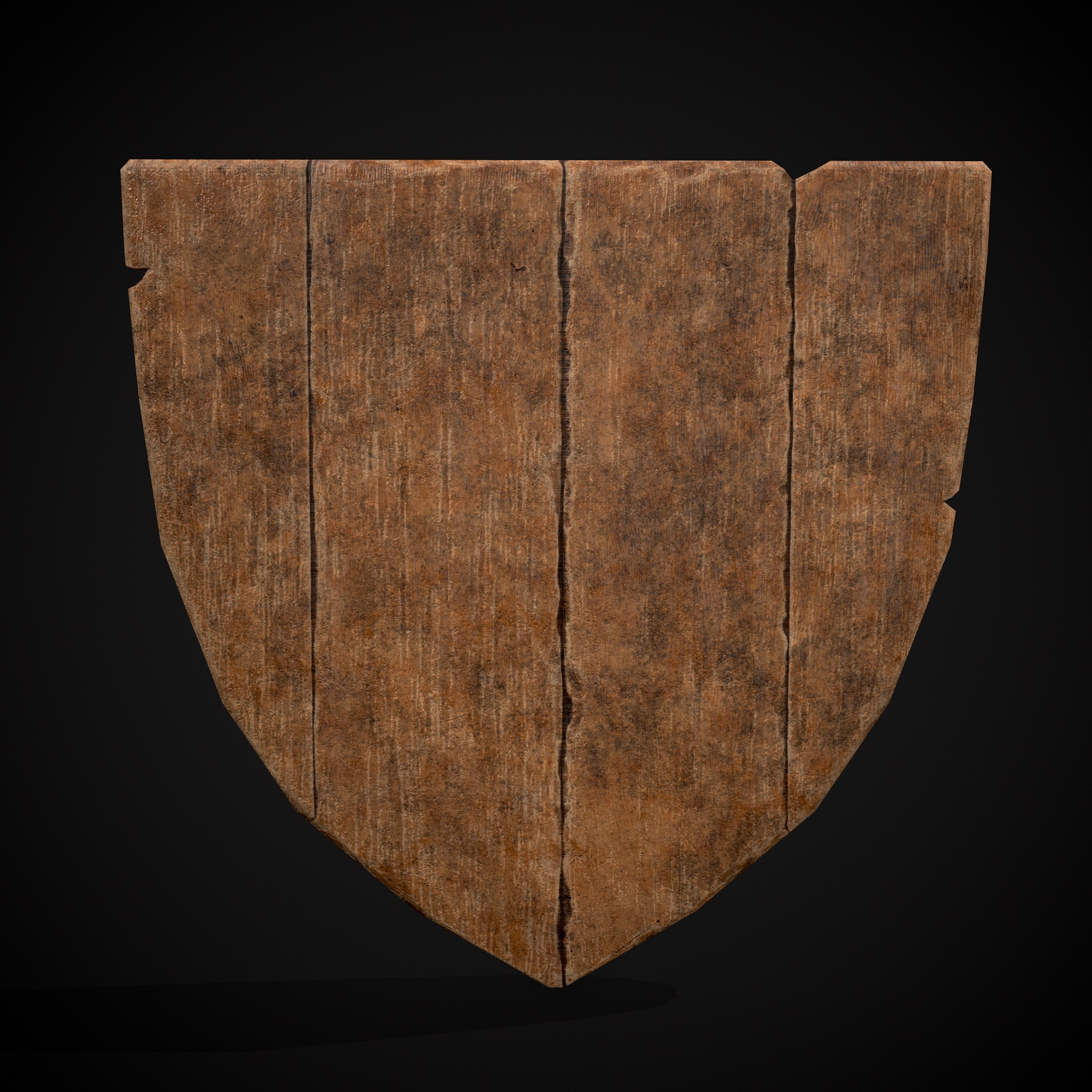 Coat of Arms Red and White Low-poly 3D model_11