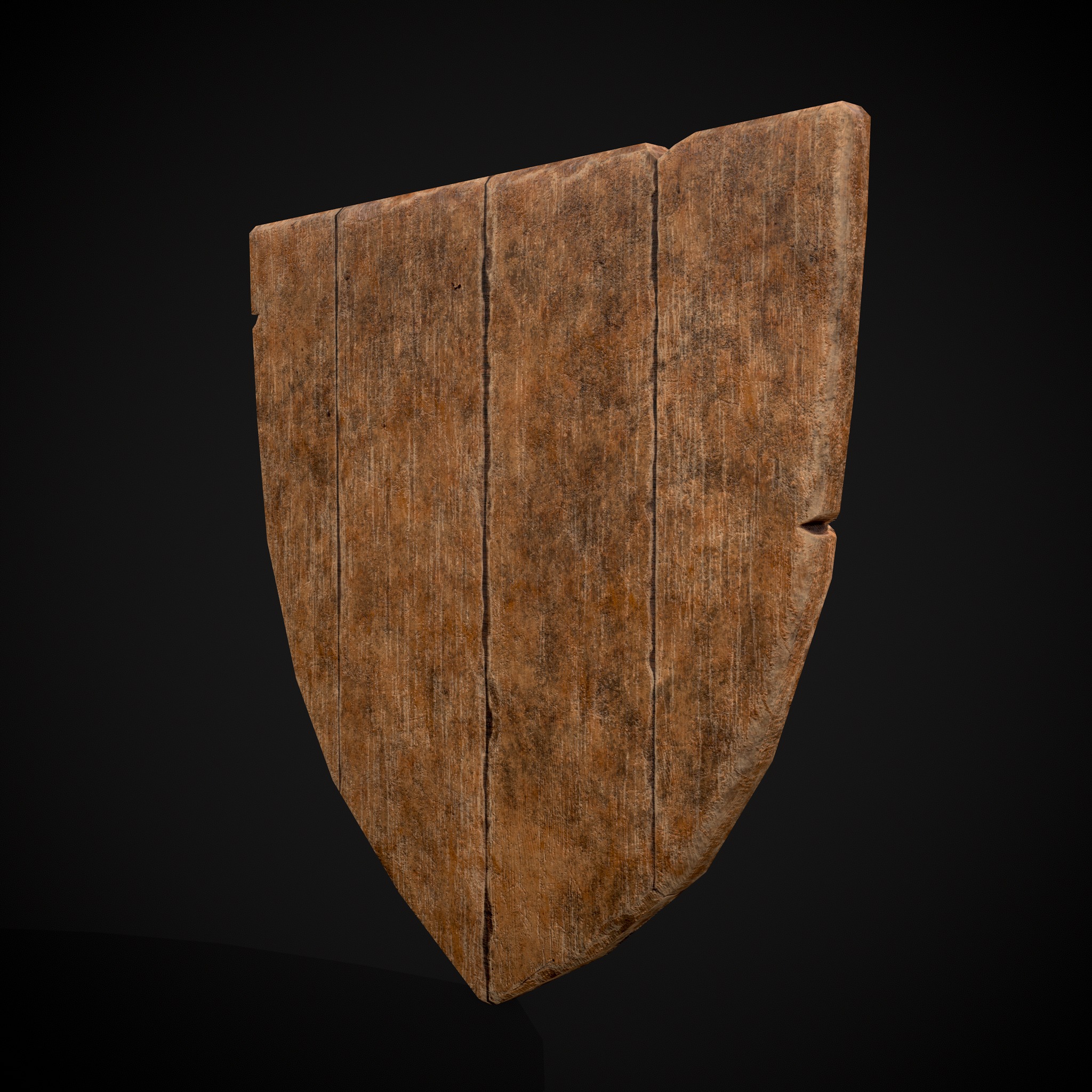 Coat of Arms Red and White Low-poly 3D model_9