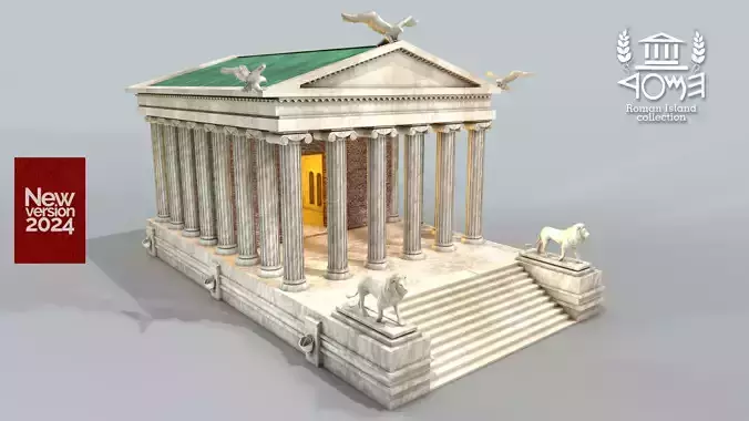 Roman Island Classic Temple