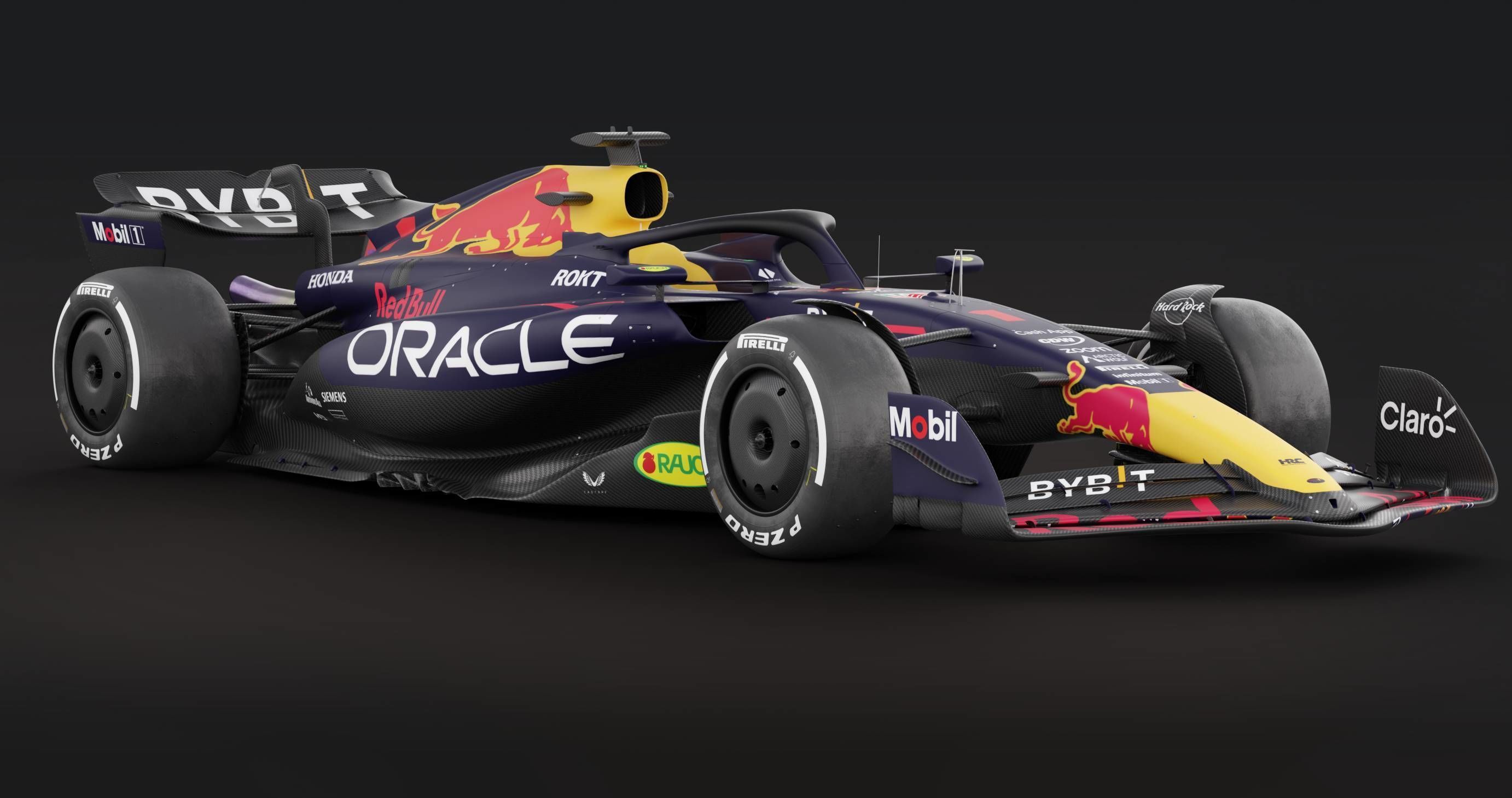 F1 Red Bull RB19 3D model_1