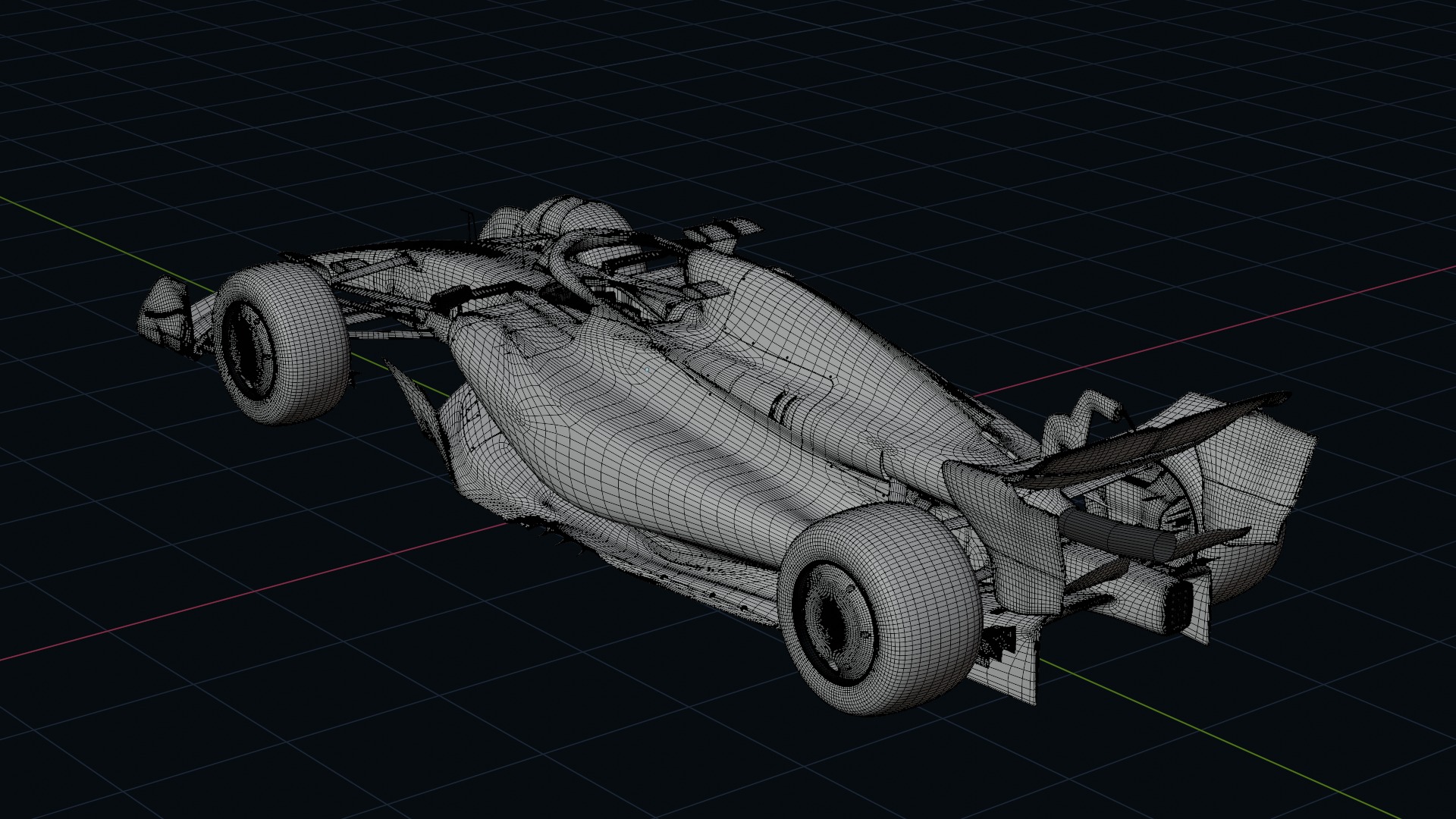 F1 Red Bull RB19 3D model_9