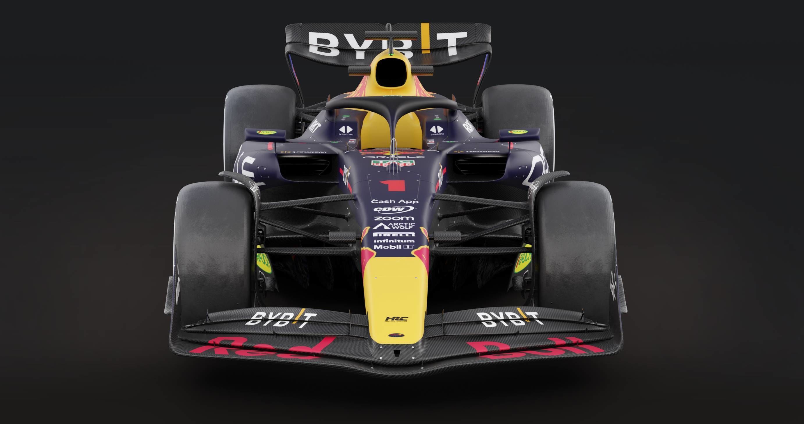 F1 Red Bull RB19 3D model_2