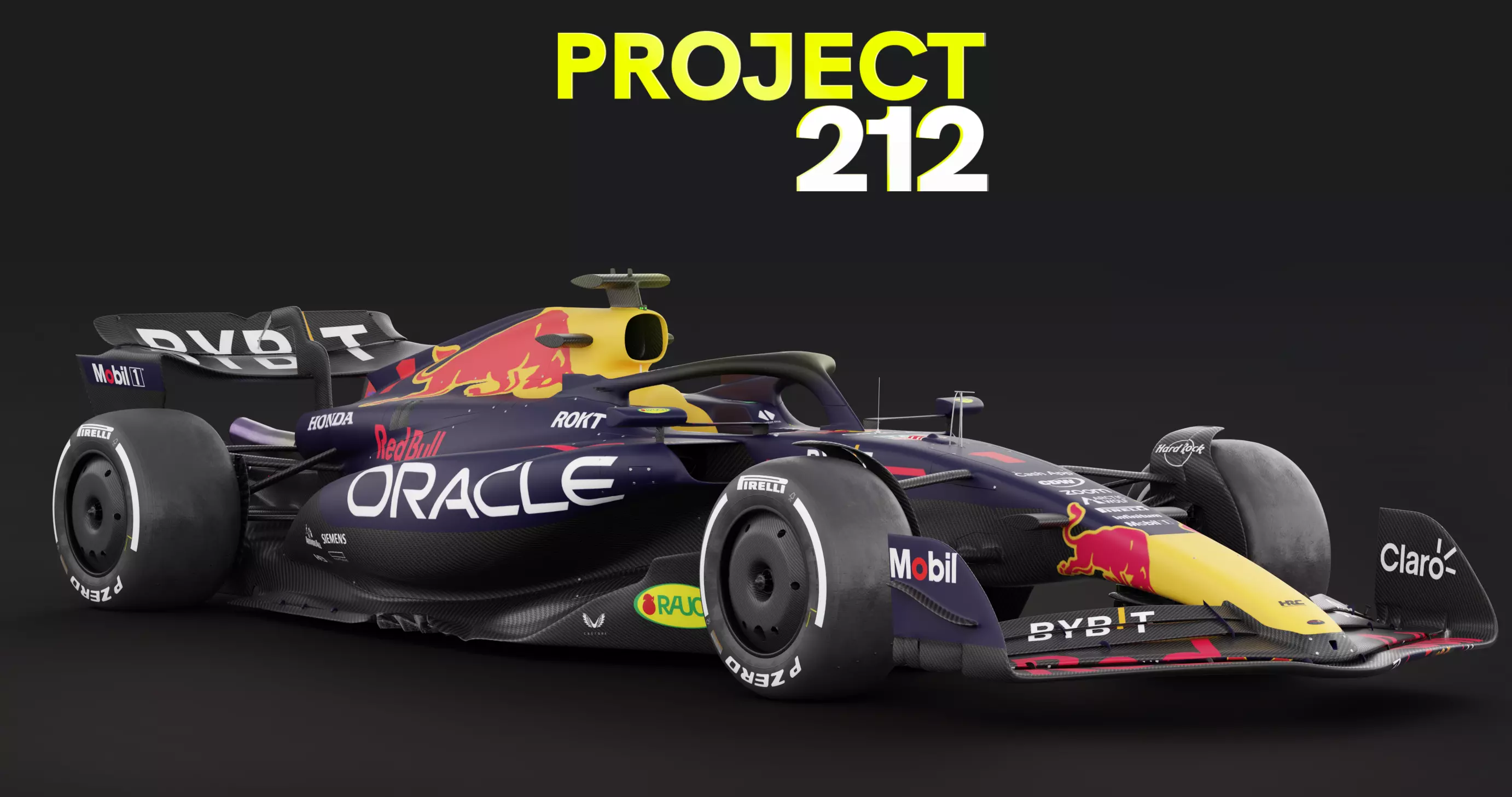 F1 Red Bull RB19 3D model_0