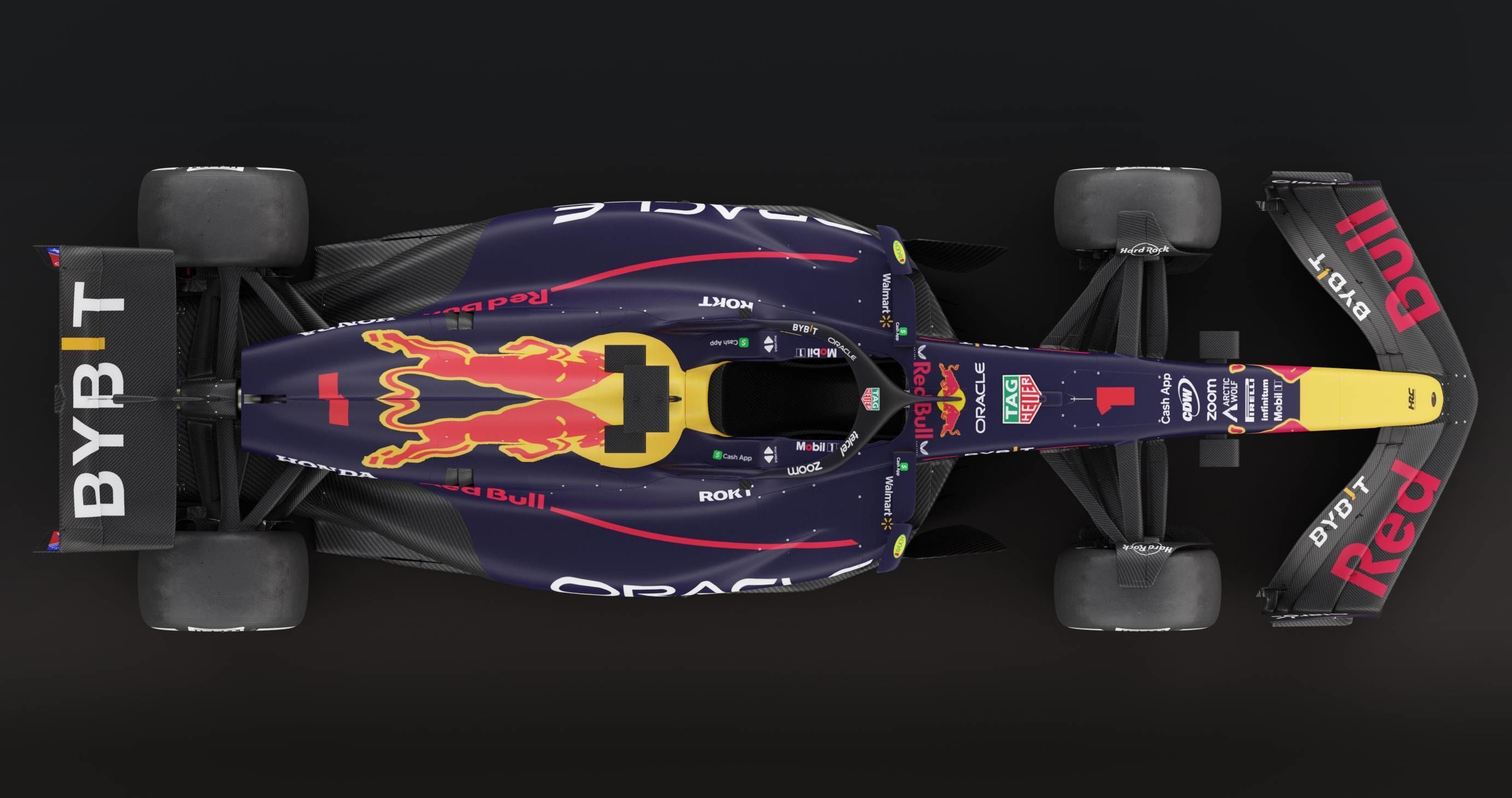 F1 Red Bull RB19 3D model_7