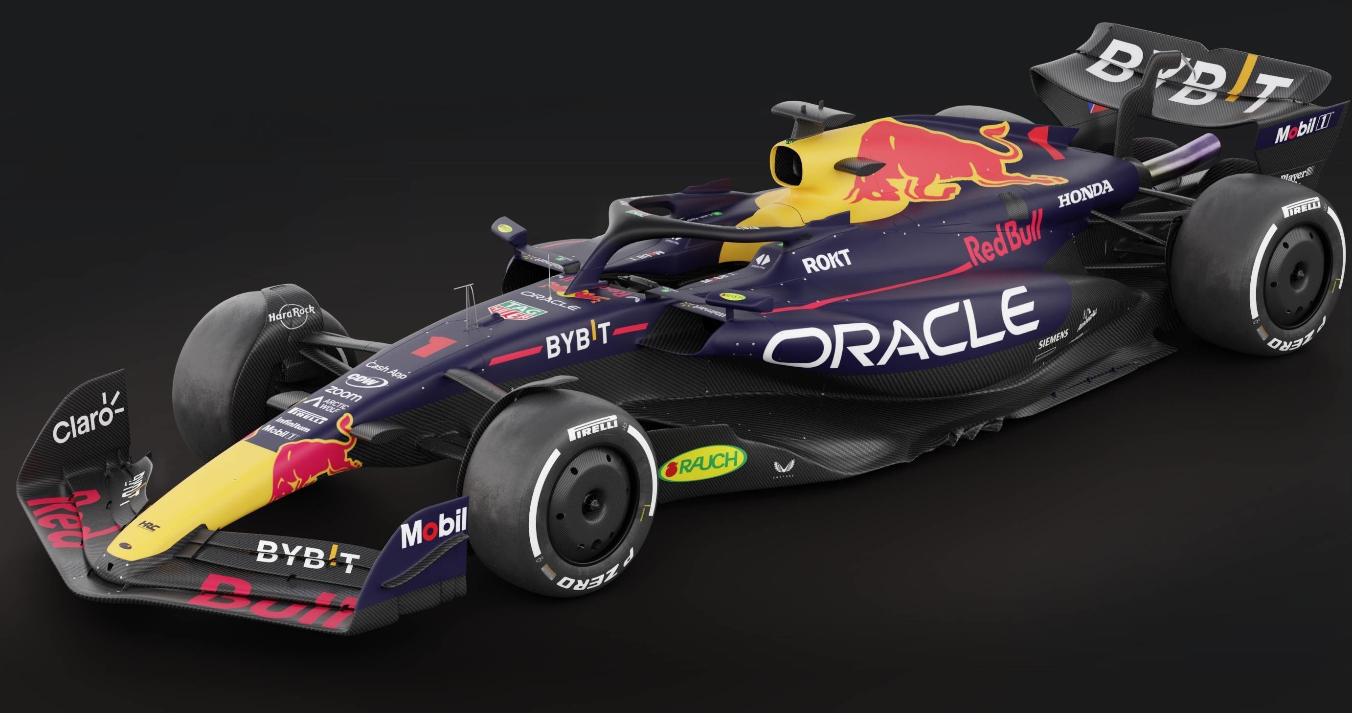 F1 Red Bull RB19 3D model_3