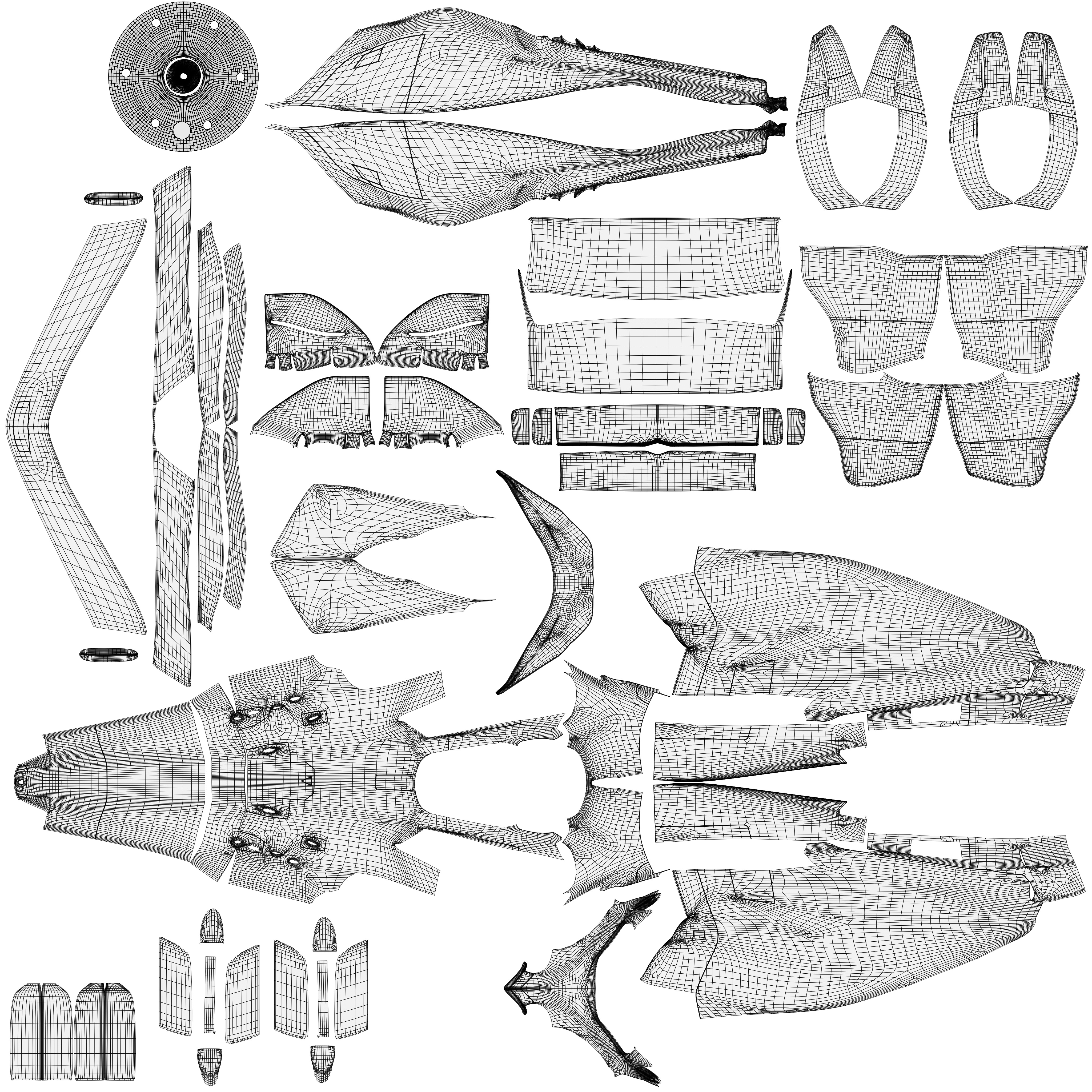 F1 Red Bull RB19 3D model_10
