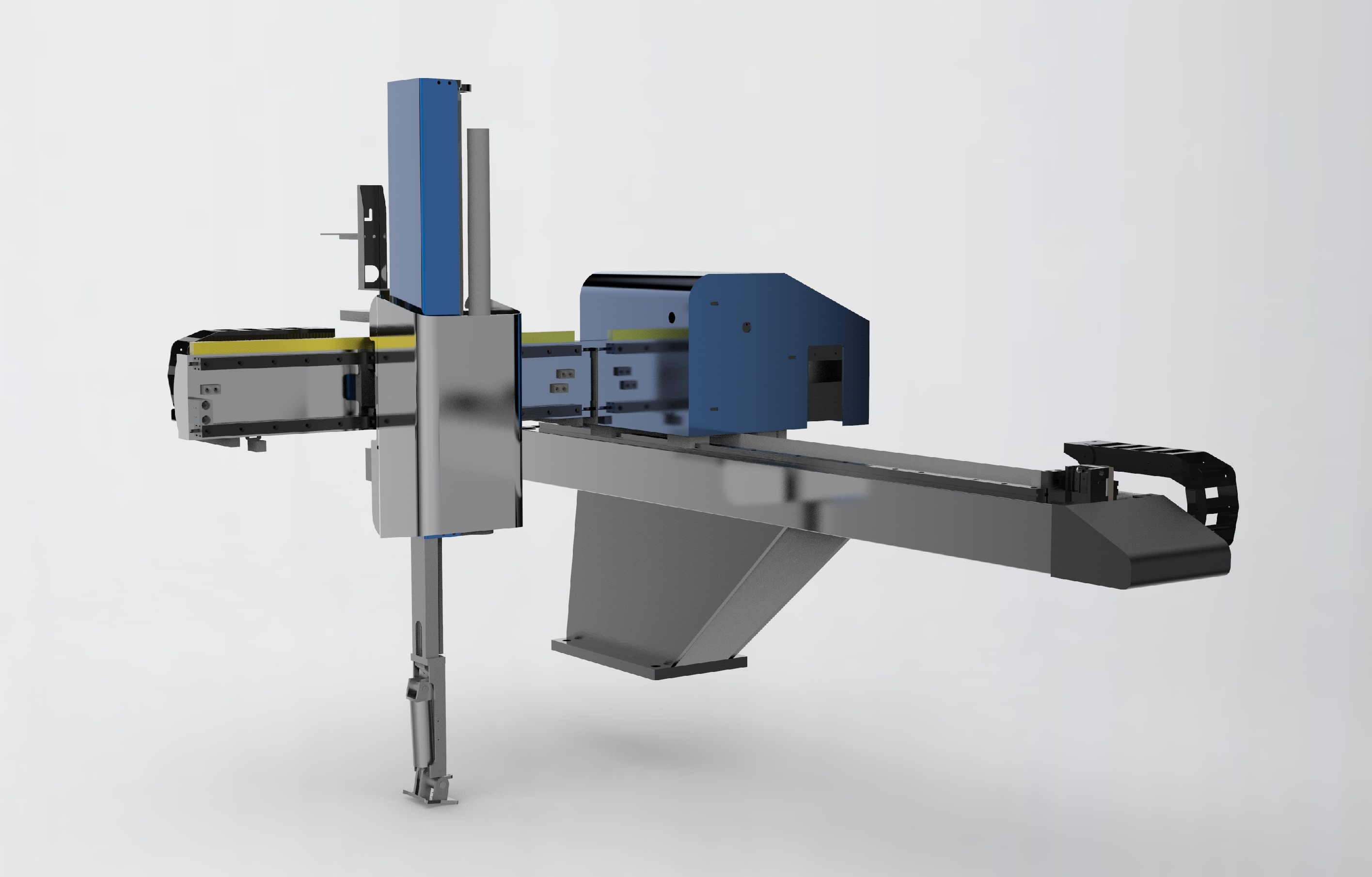 Injection molding manipulator 3D model_6