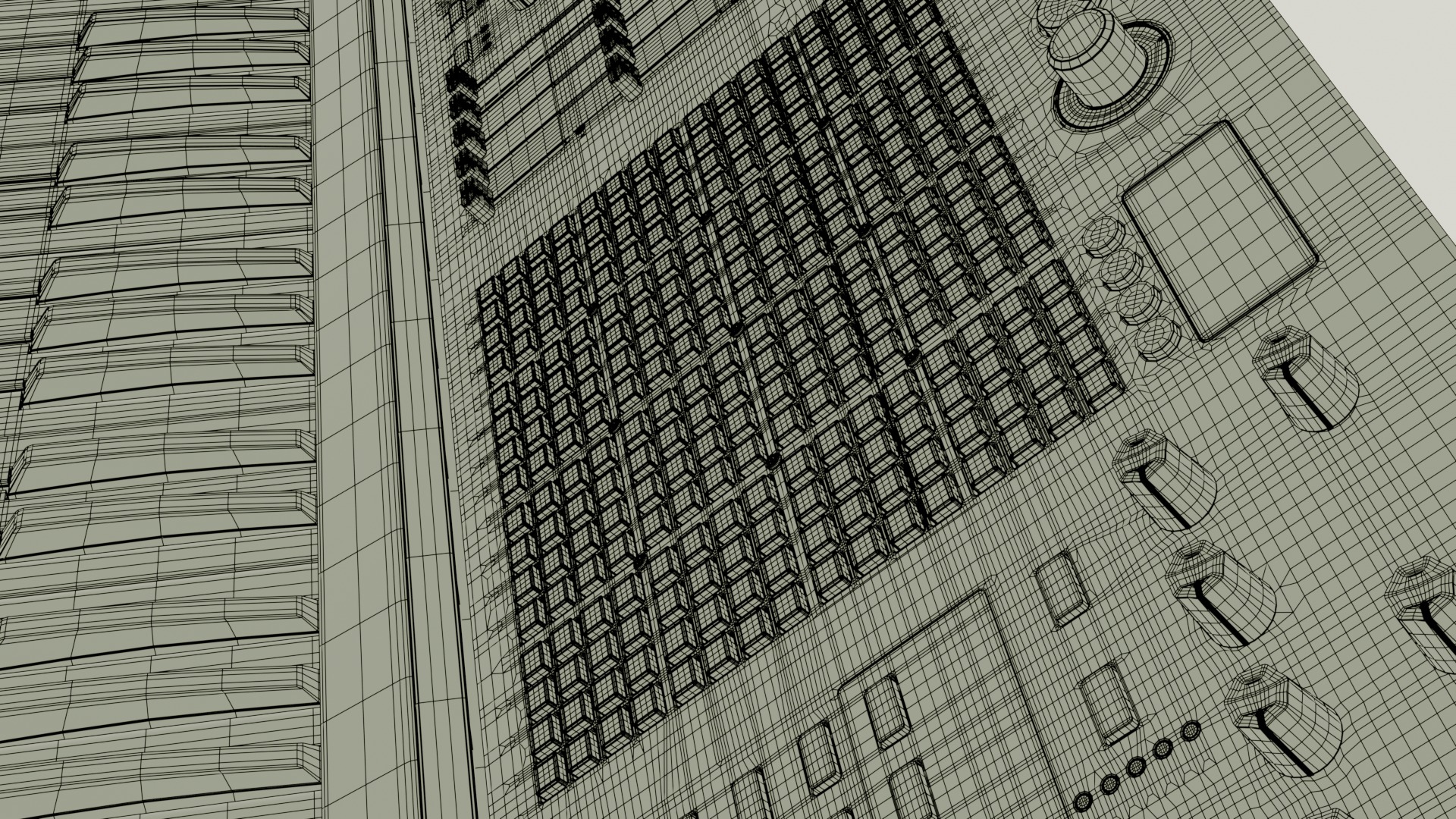 Arturia MatrixBrute Noir 3D model_16