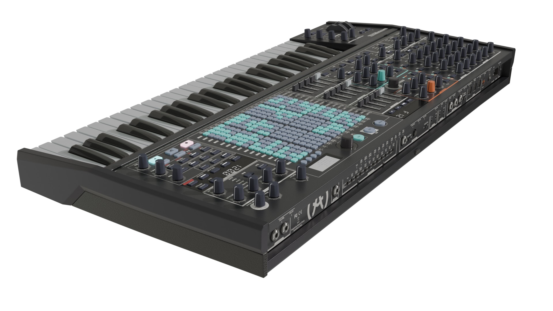 Arturia MatrixBrute Noir 3D model_6