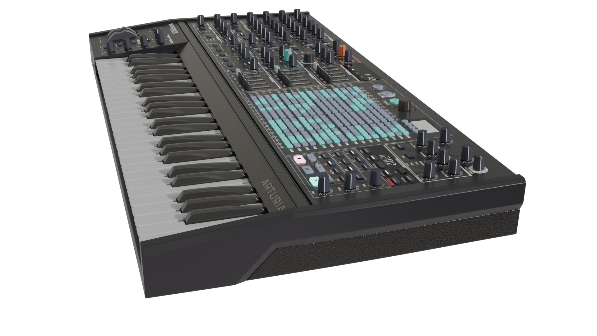 Arturia MatrixBrute Noir 3D model_5