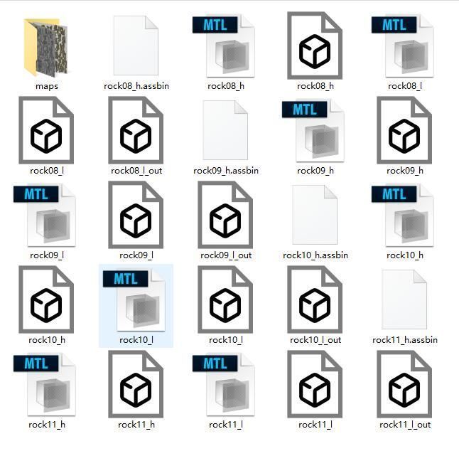 4 Tianzi Mountain Assets3 3D model_5