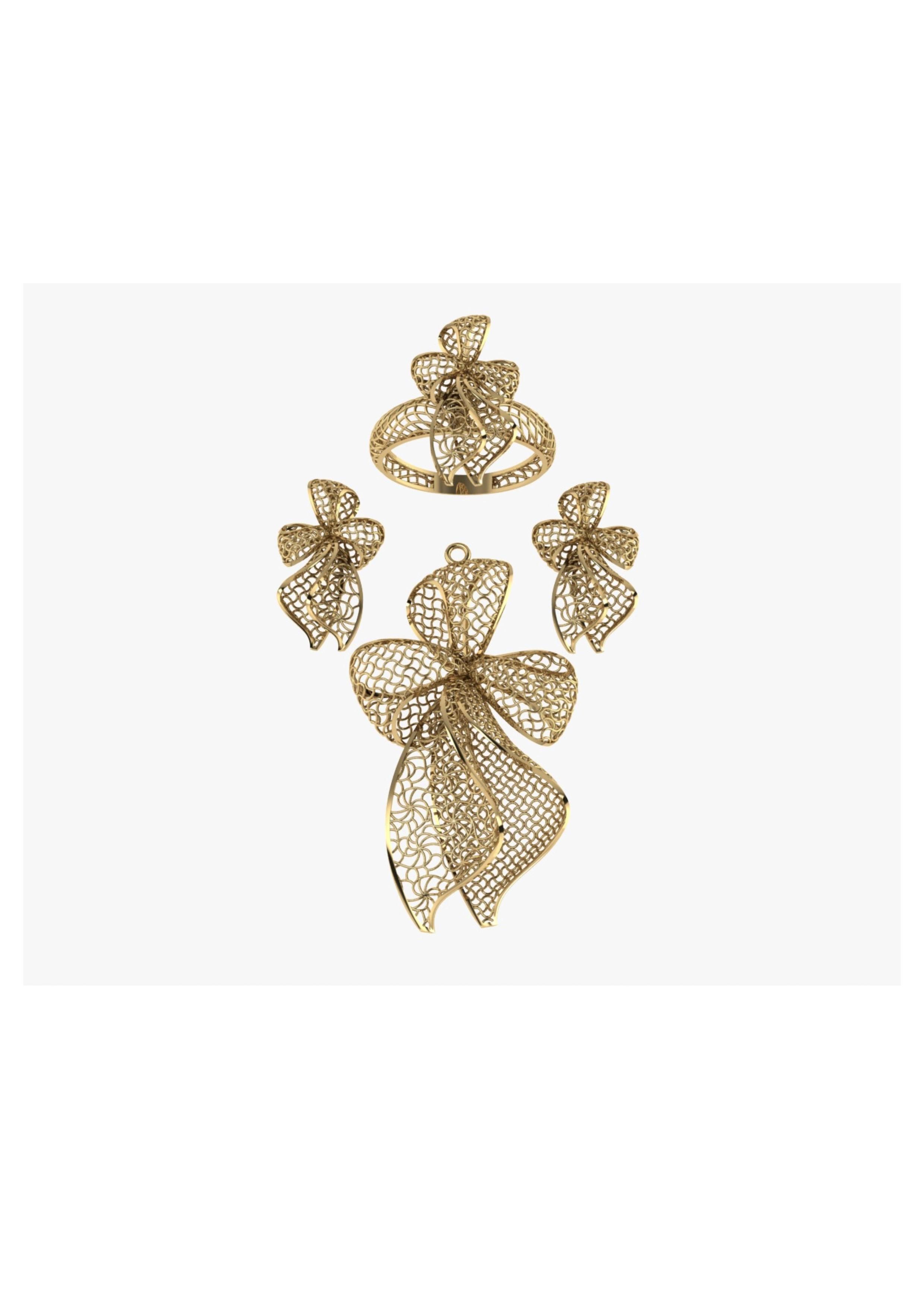 Tarkish Pendent Set 3D print model_13