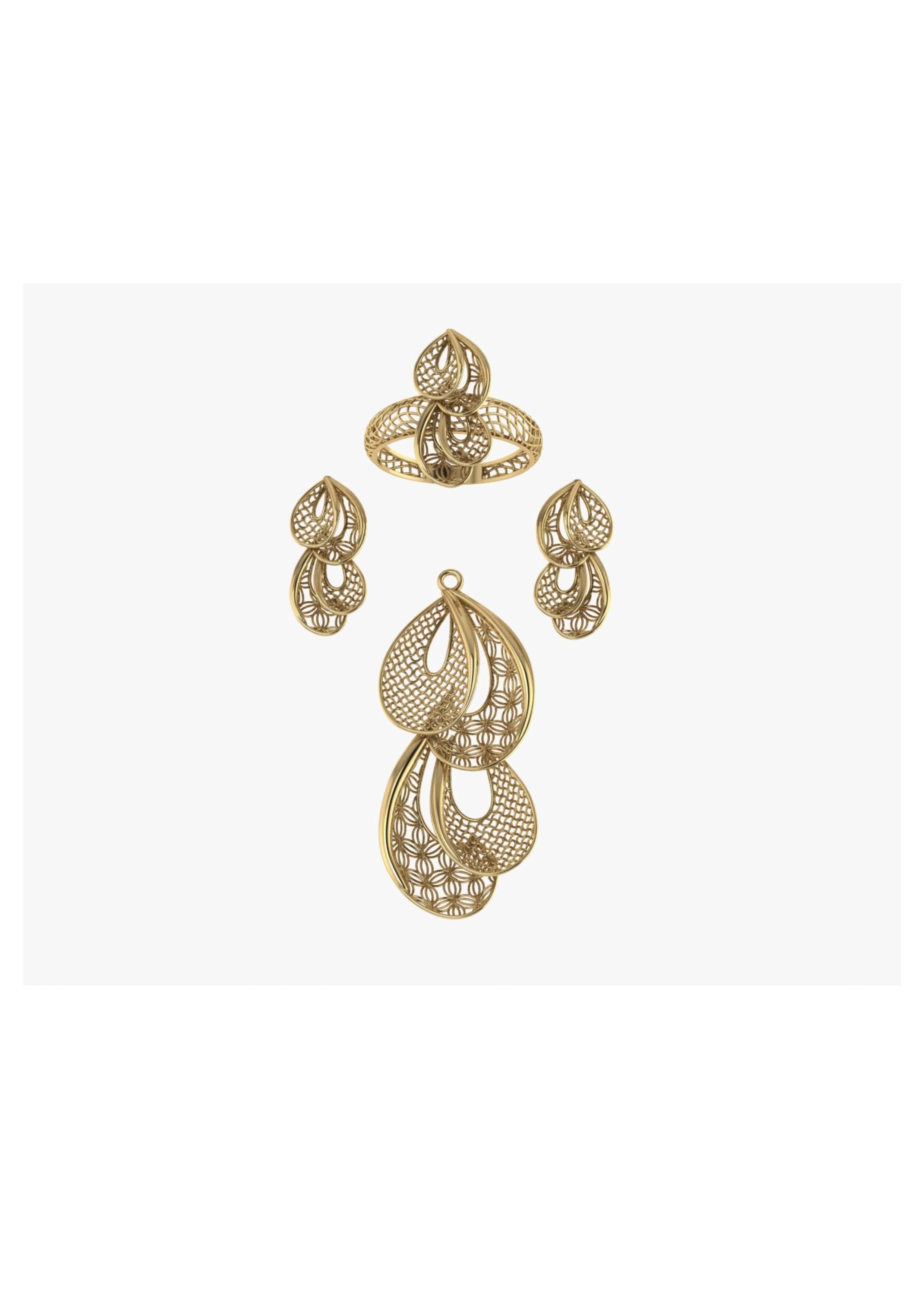 Tarkish Pendent Set 3D print model_8