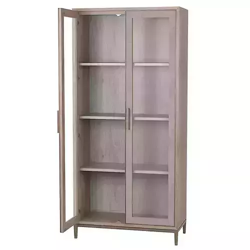 Malone Cabinet with Glass Doors