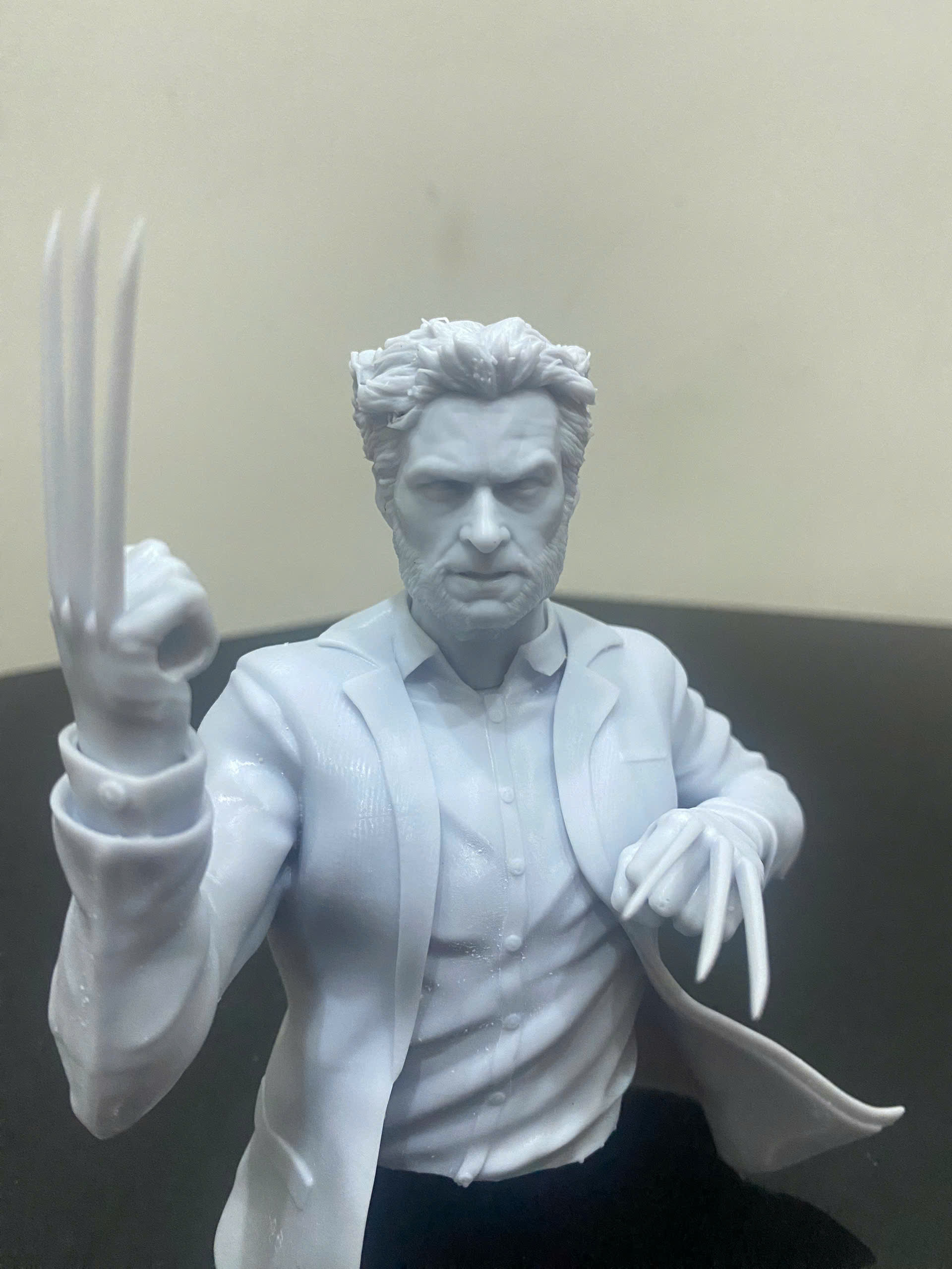 HUGH JACKMAN - WOLVERINE 3D print model_12