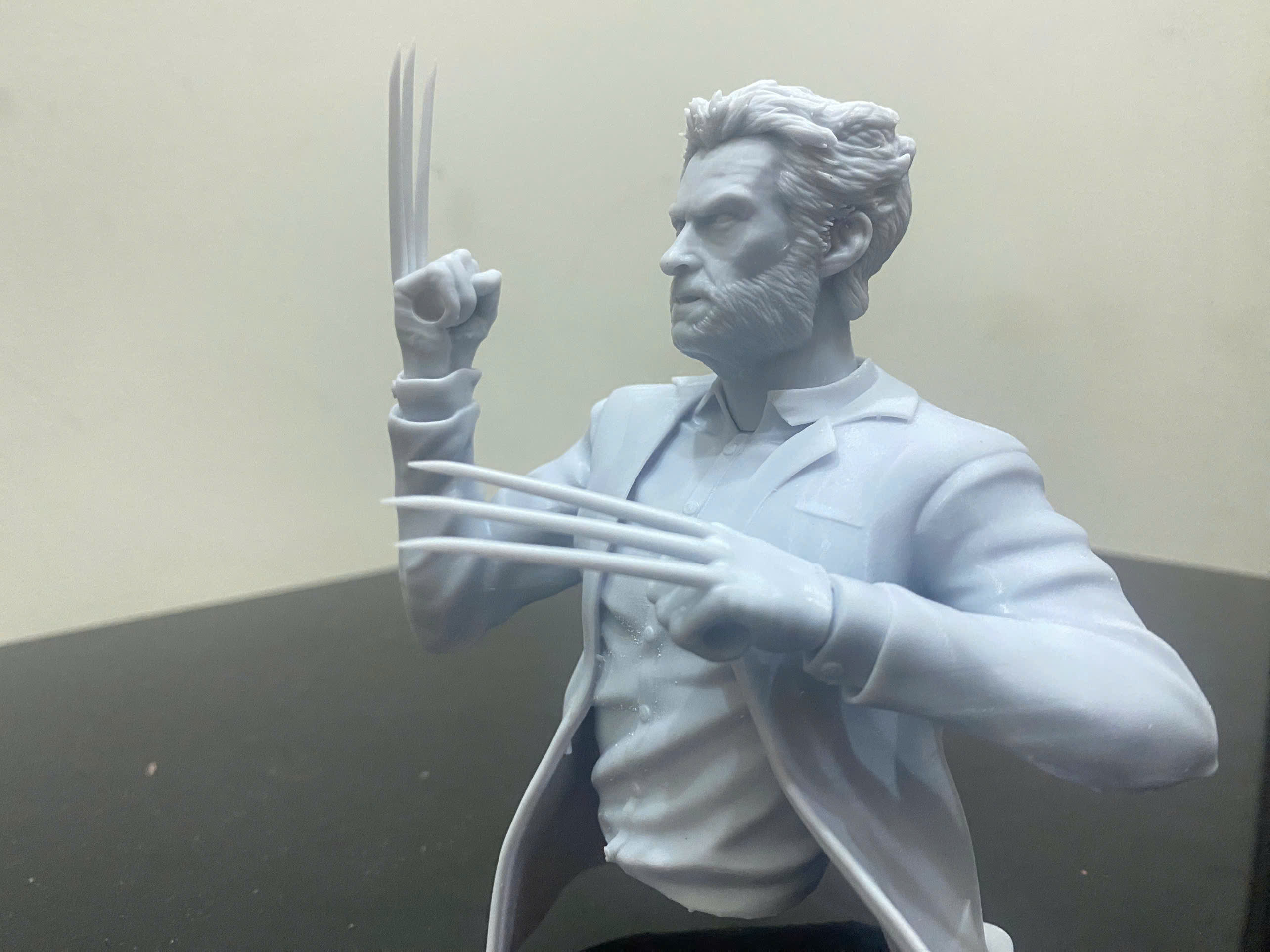 HUGH JACKMAN - WOLVERINE 3D print model_13