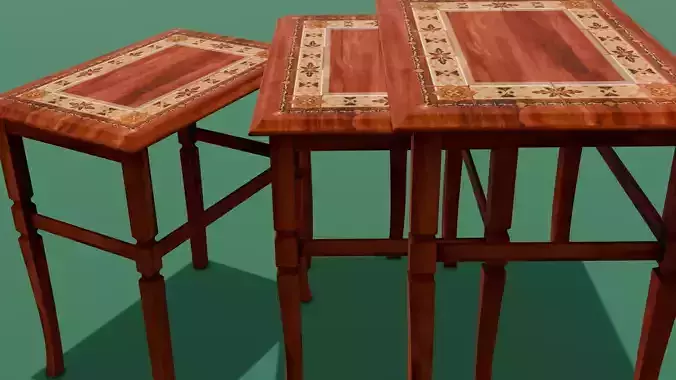 Table Pack 3D Model
