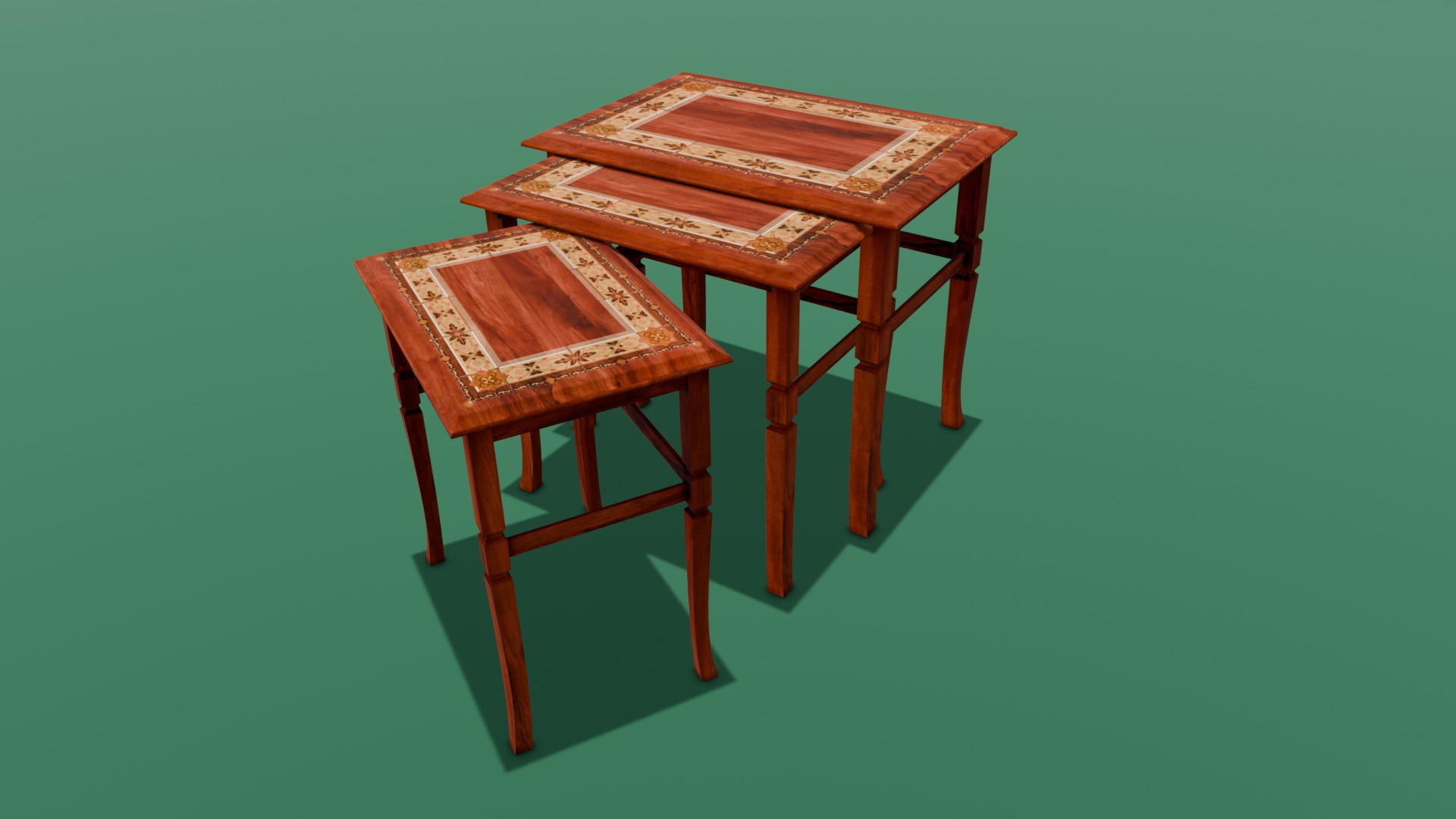 Table Pack 3D Model Low-poly 3D model_11